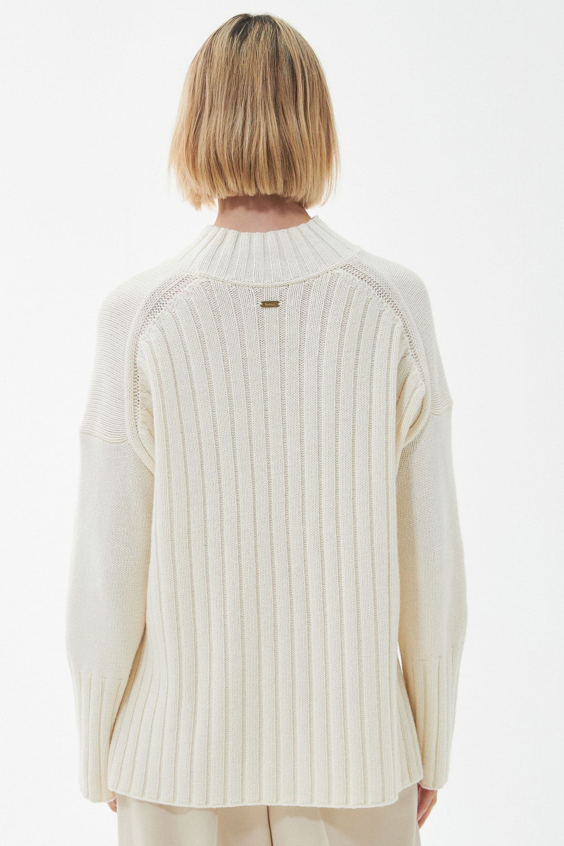 Barbour discount white jumper