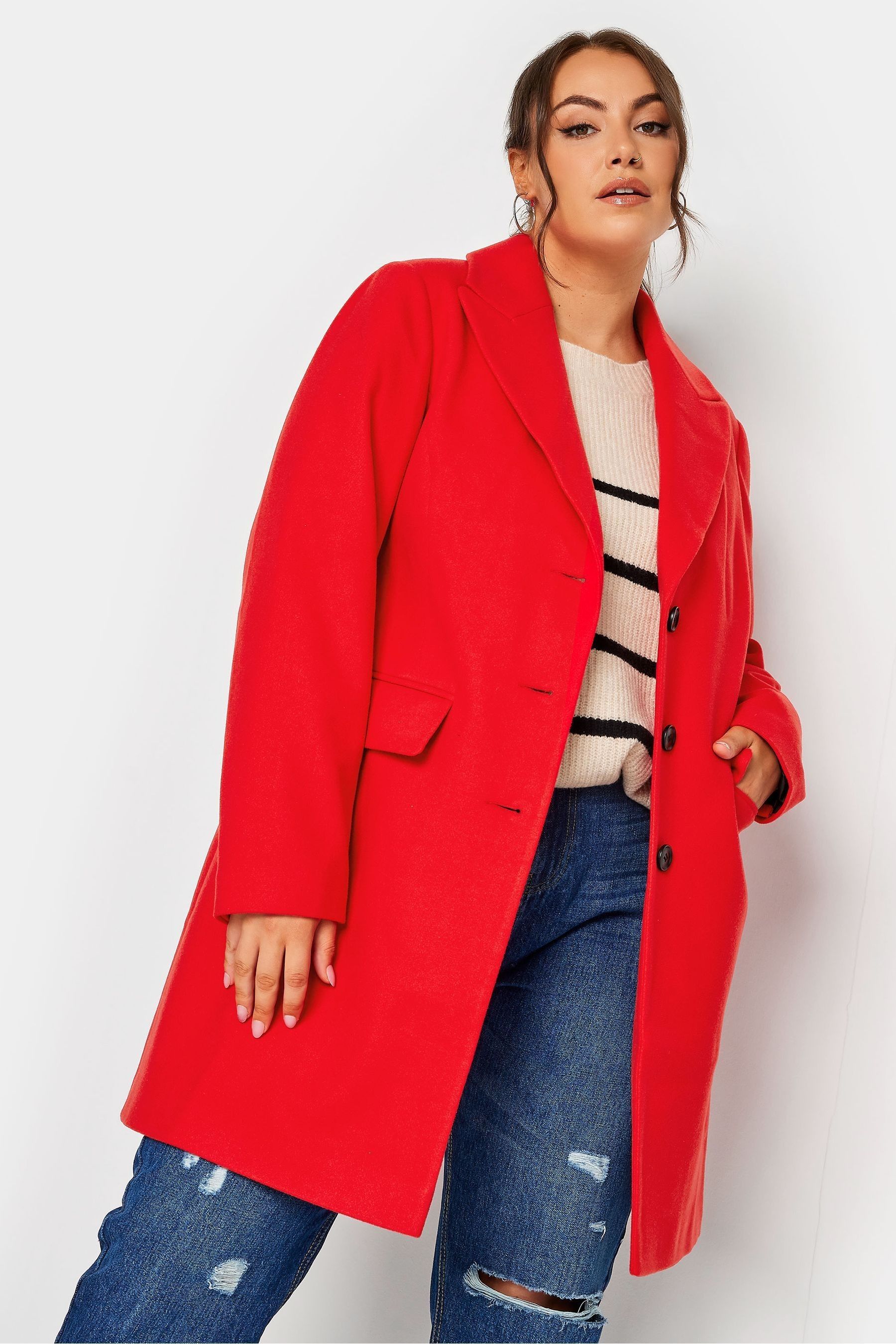 Red colour midi discount