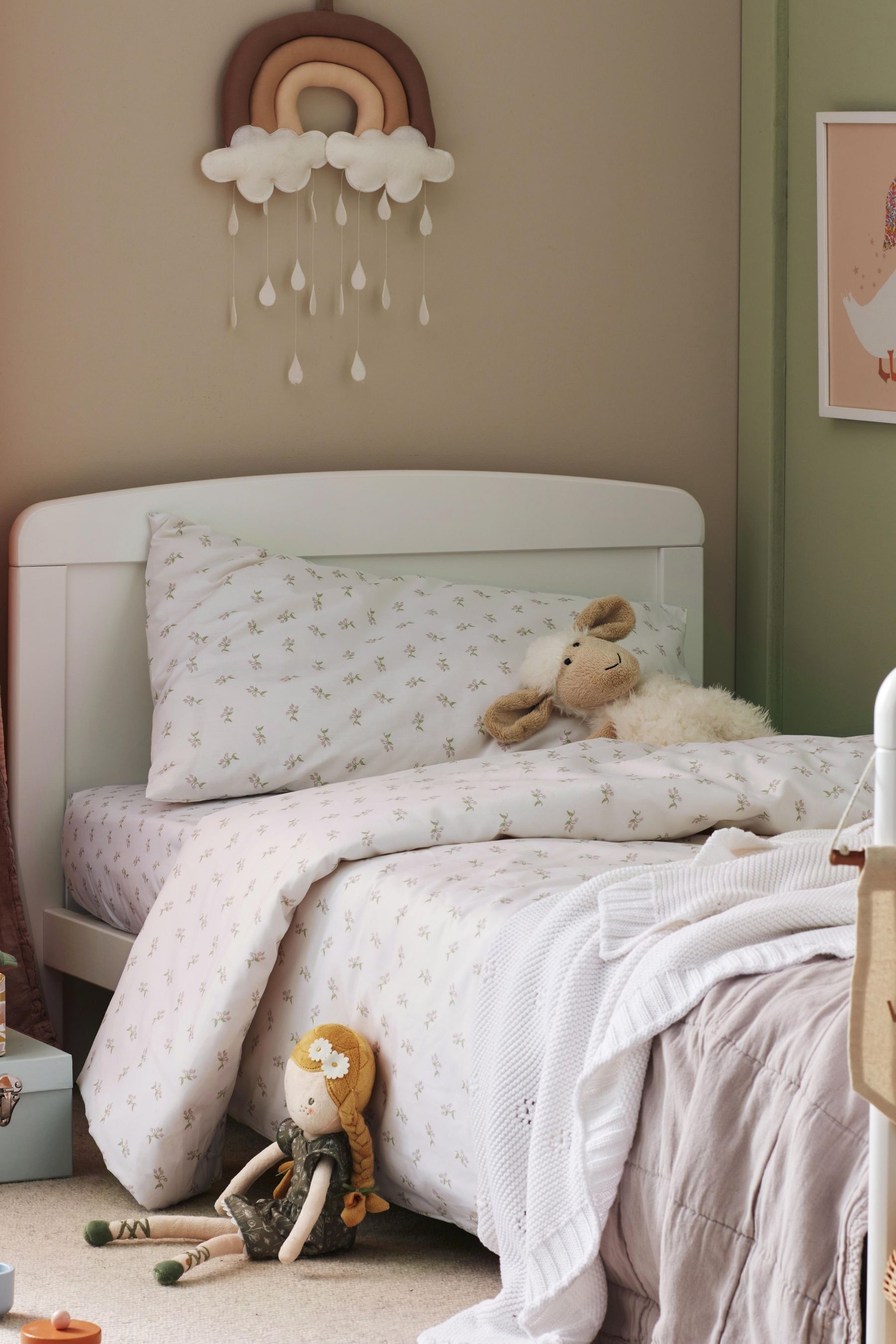 Rose gold baby crib on sale