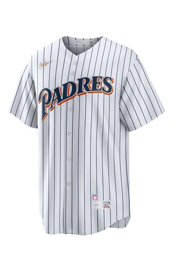 Nike White San Diego Padres Nike Official Replica Cooperstown 1998 Jersey