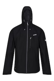 Regatta Black Birchdale Waterproof Jacket - Image 7 of 9