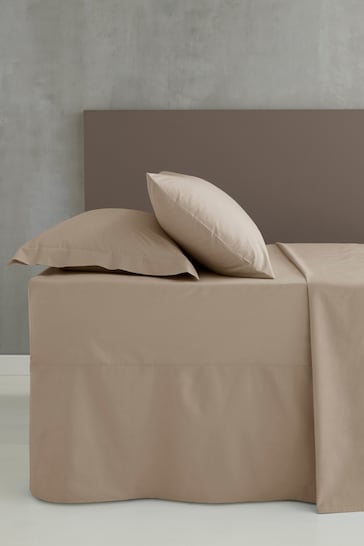 Catherine Lansfield Natural Percale Extra Deep Fitted Sheet