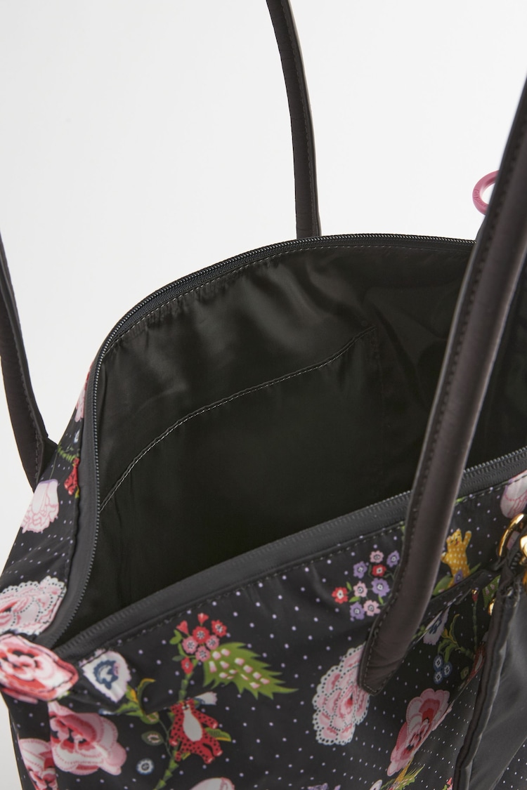 Cath Kidston Black Medium Tote Bag - Image 14 of 14