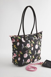 Cath Kidston Black Medium Tote Bag - Image 9 of 14