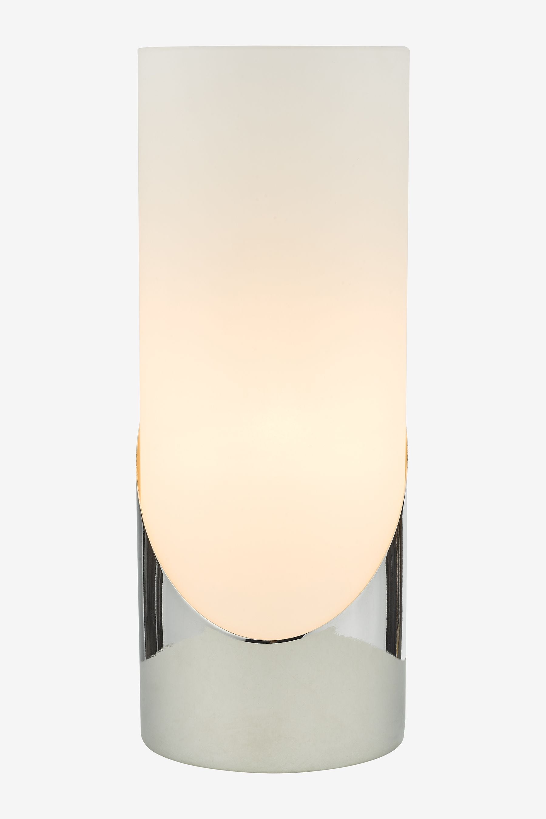Dar Lighting Silver Faris Touch Table Lamp