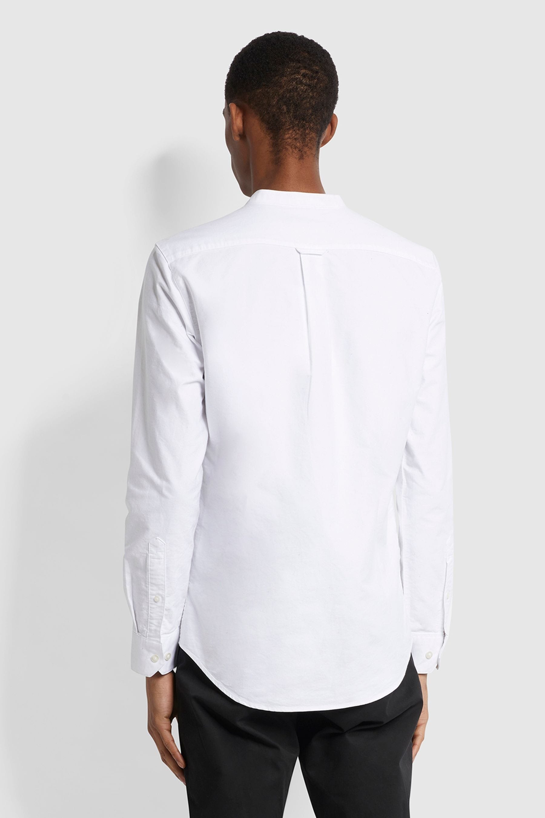 Farah grandad shirt sales white