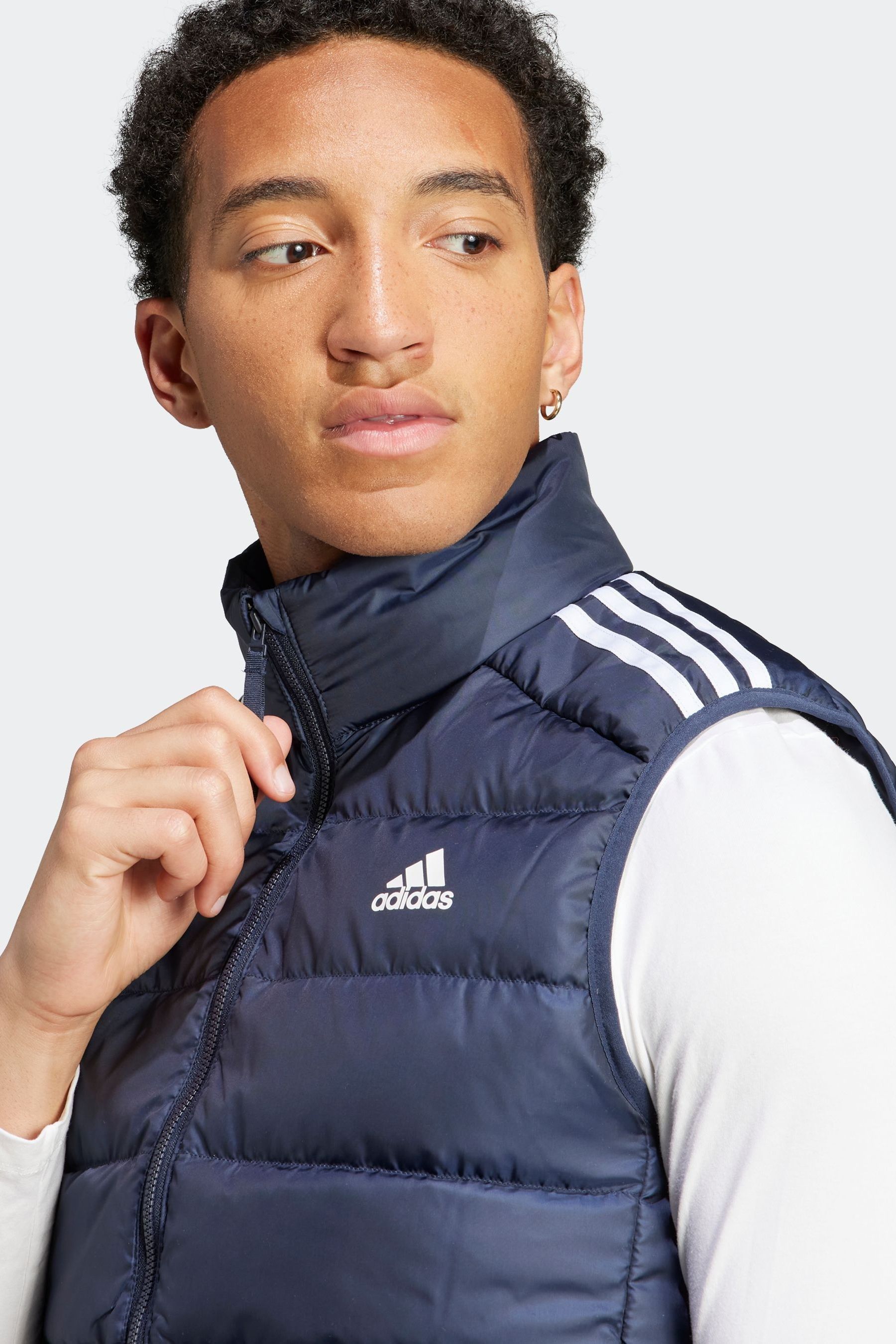Blue adidas vest discount