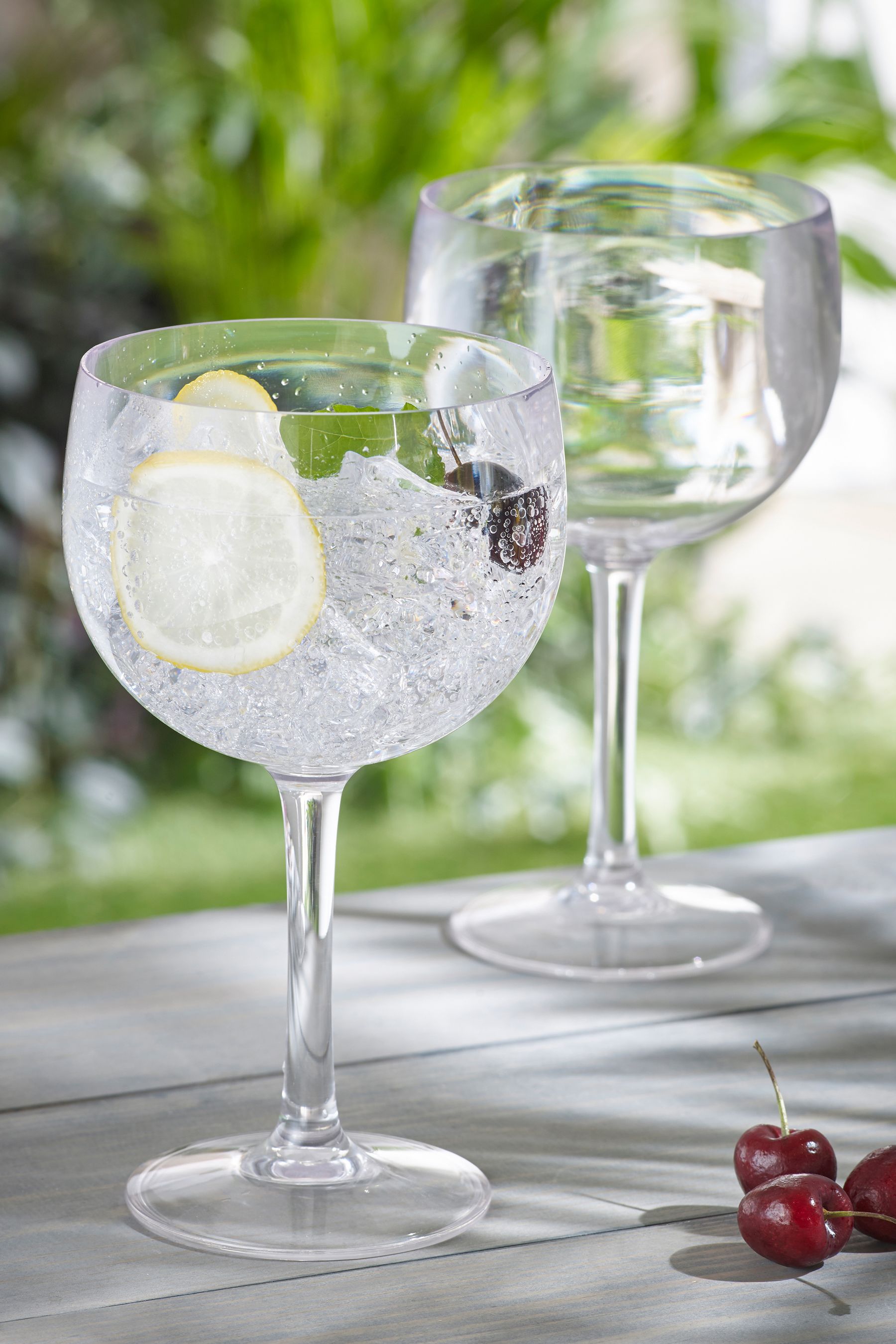 Buy Clear Set of 2 Nova Plastic Picnic Gin Glasses from Next Ireland