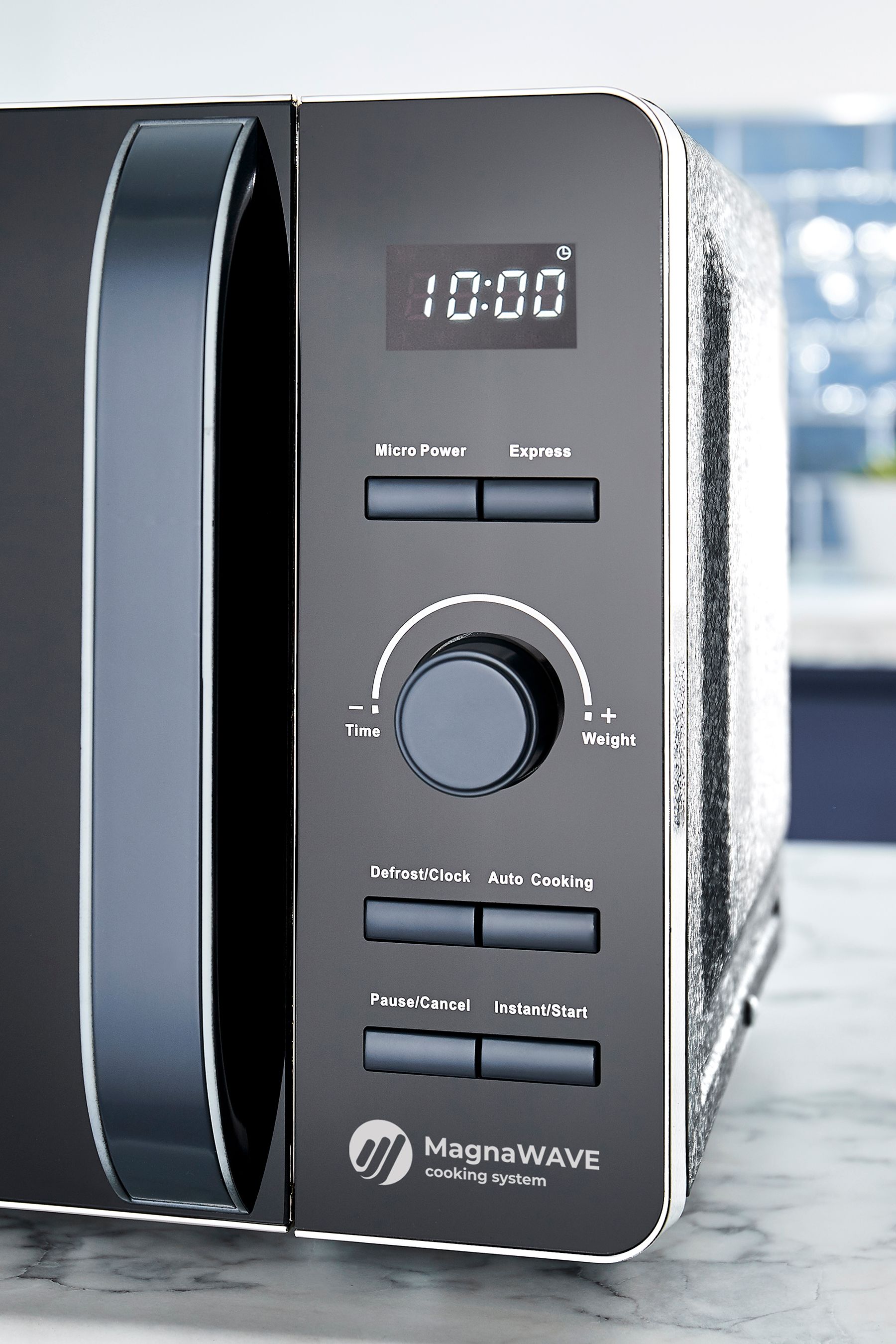 Tower microwave deals blue