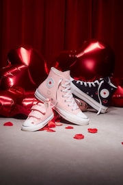 Converse Pink Chuck Taylor All Star Youth Trainers - Image 18 of 20