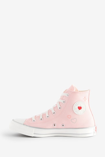 Converse Pink Chuck Taylor All Star Youth Trainers