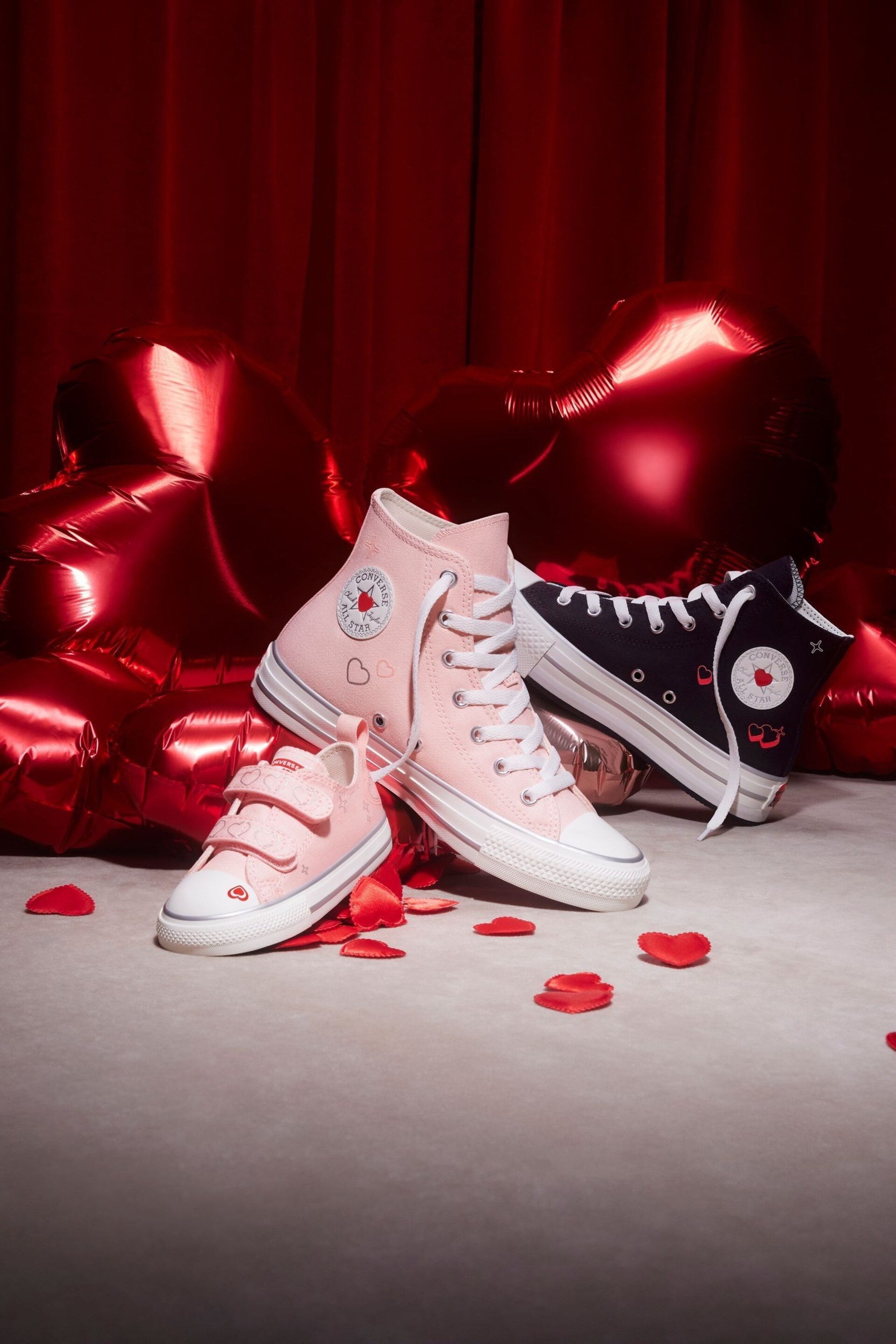 Converse Pink Chuck Taylor All Star Youth Trainers - Image 20 of 20