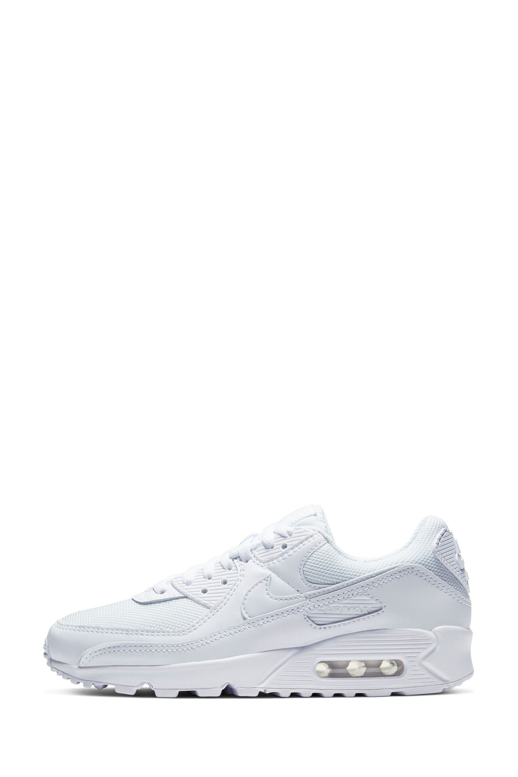 Ladies white air max trainers clearance