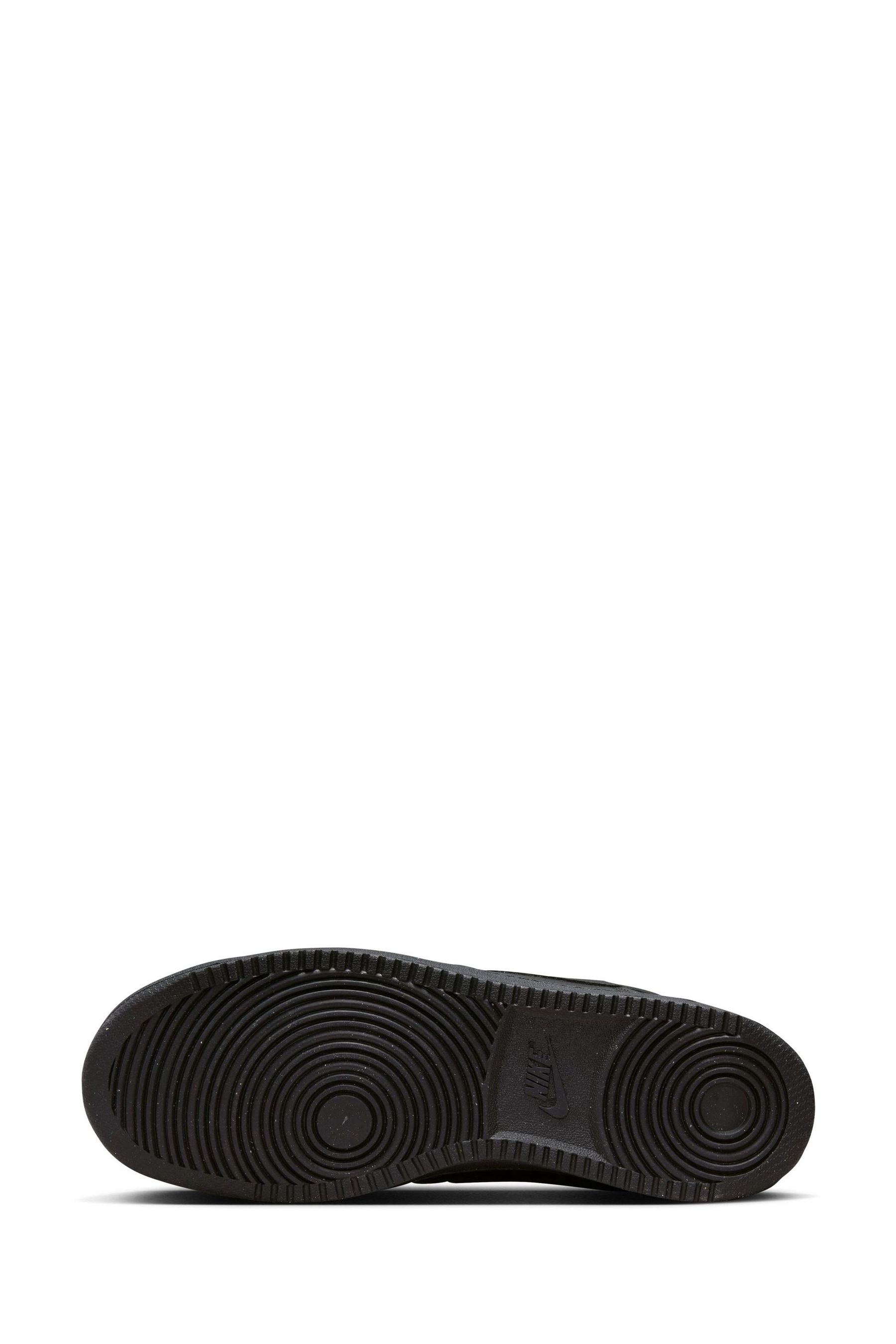 Nike court vision low zwart hot sale