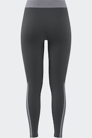 adidas Grey Hyperglam Full Length Leggings - Image 8 of 8