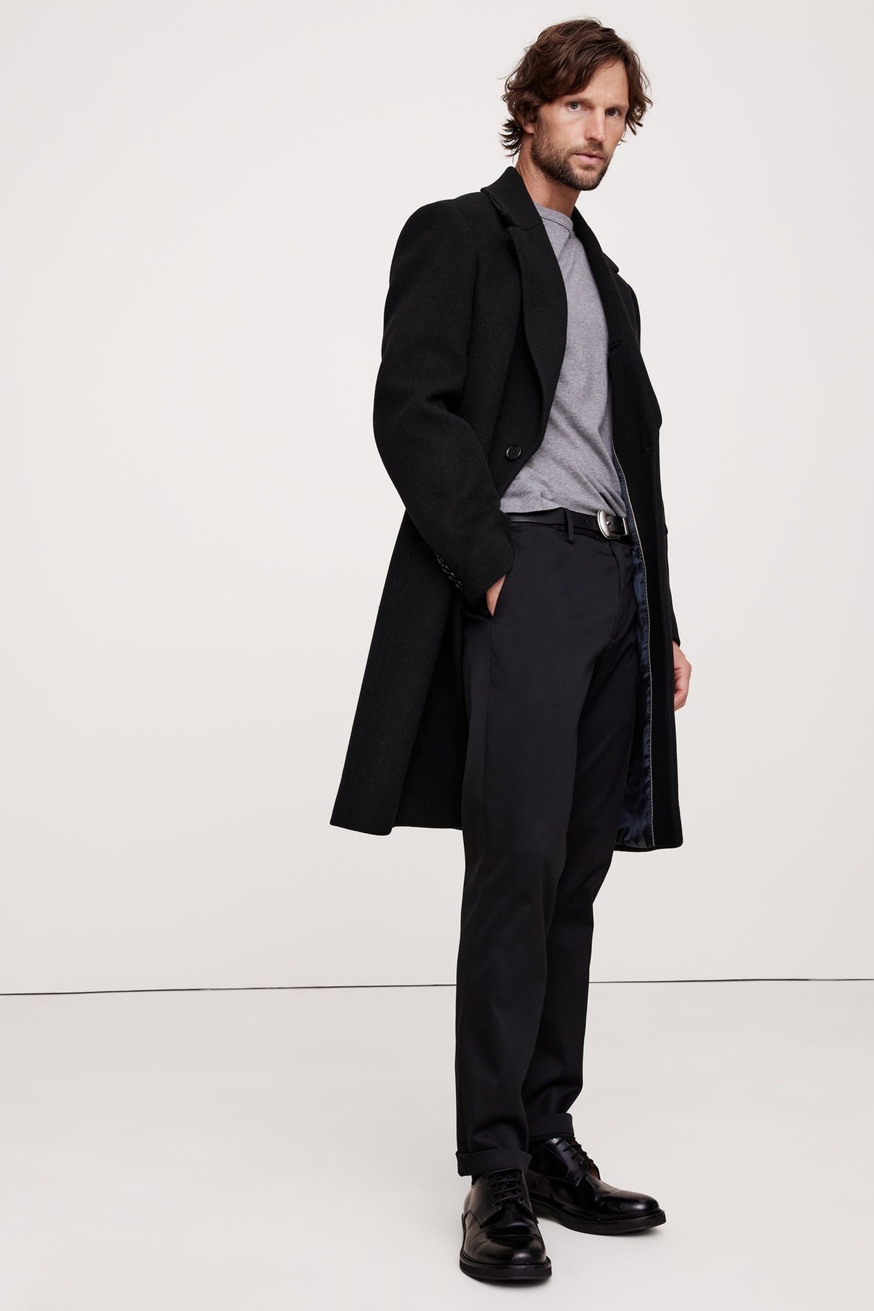 Banana republic black chinos sales