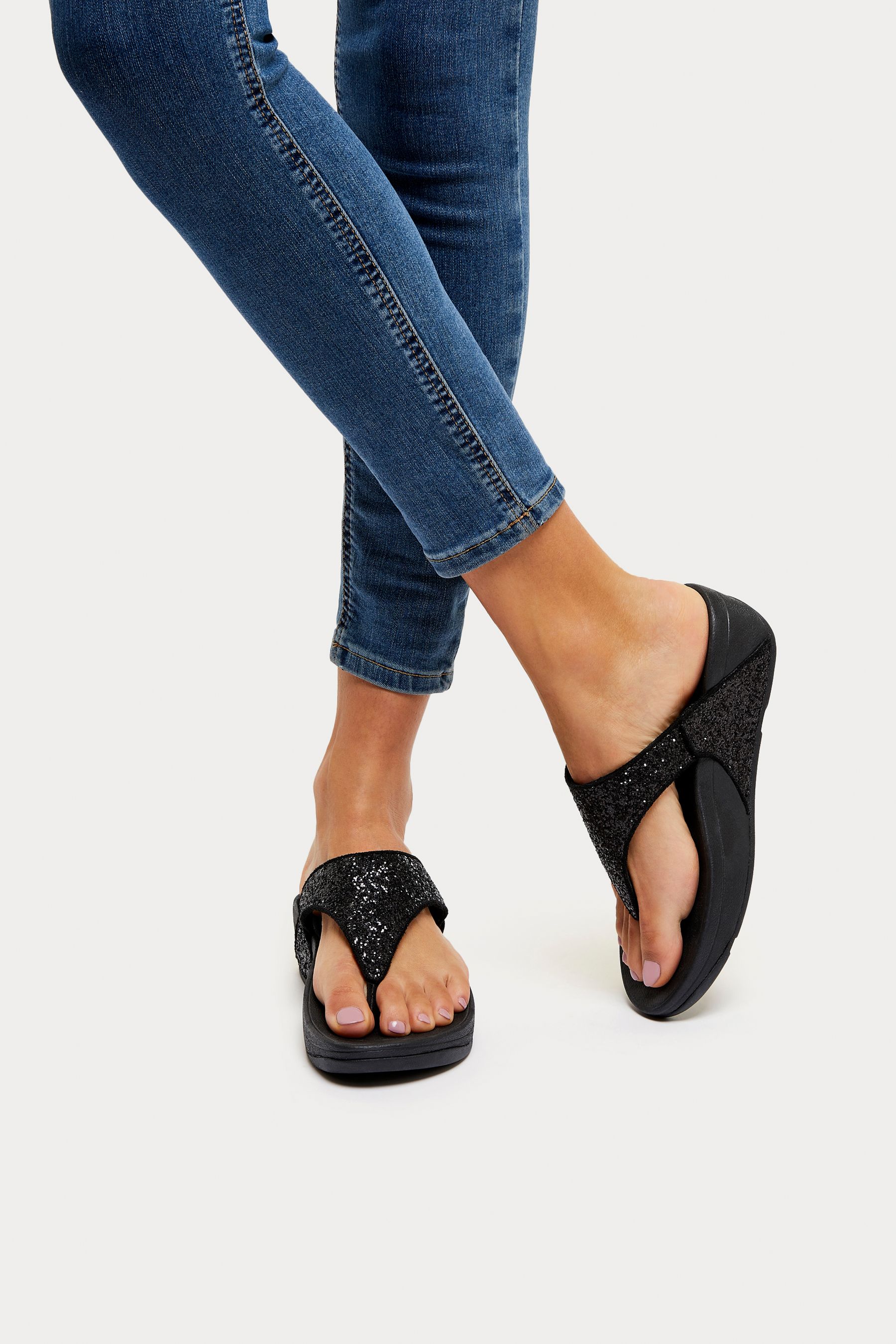 Glitter flip hot sale flops uk