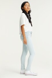 Levi's® White High Rise Cropped Batwing Logo T-Shirt - Image 2 of 5