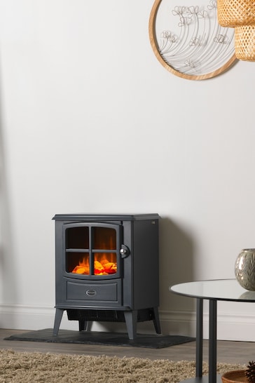 Dimplex Slate Grey Brayford Electric Stove Fireplace