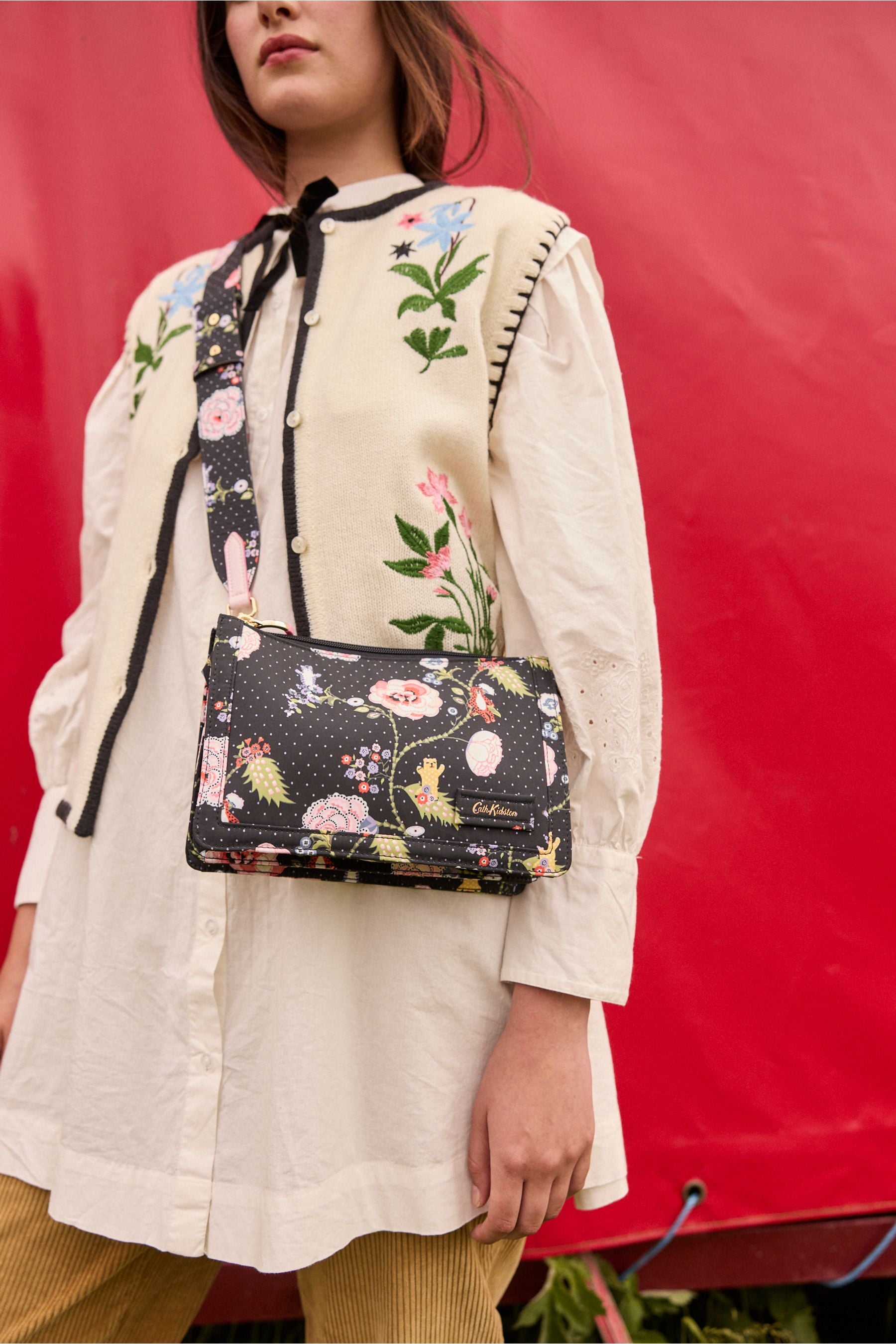 Cath kidston double zip bag sales