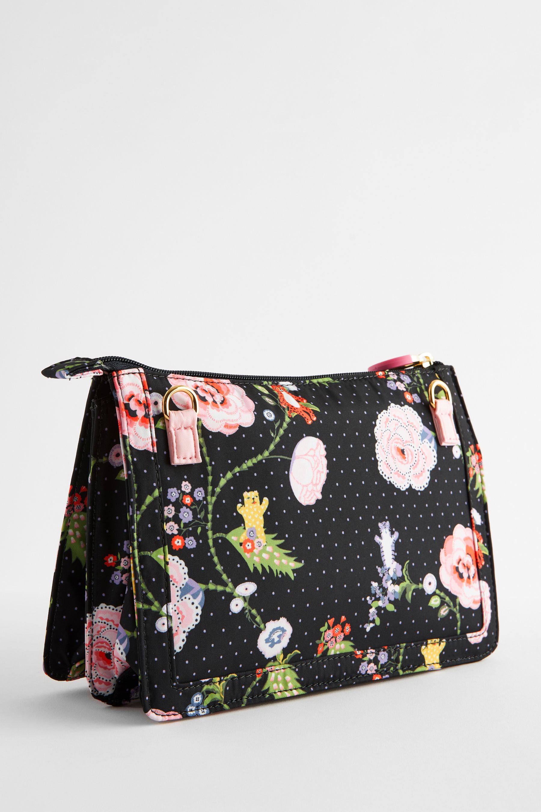 Cath Kidston Black Double Pouch Bag onesize Womens