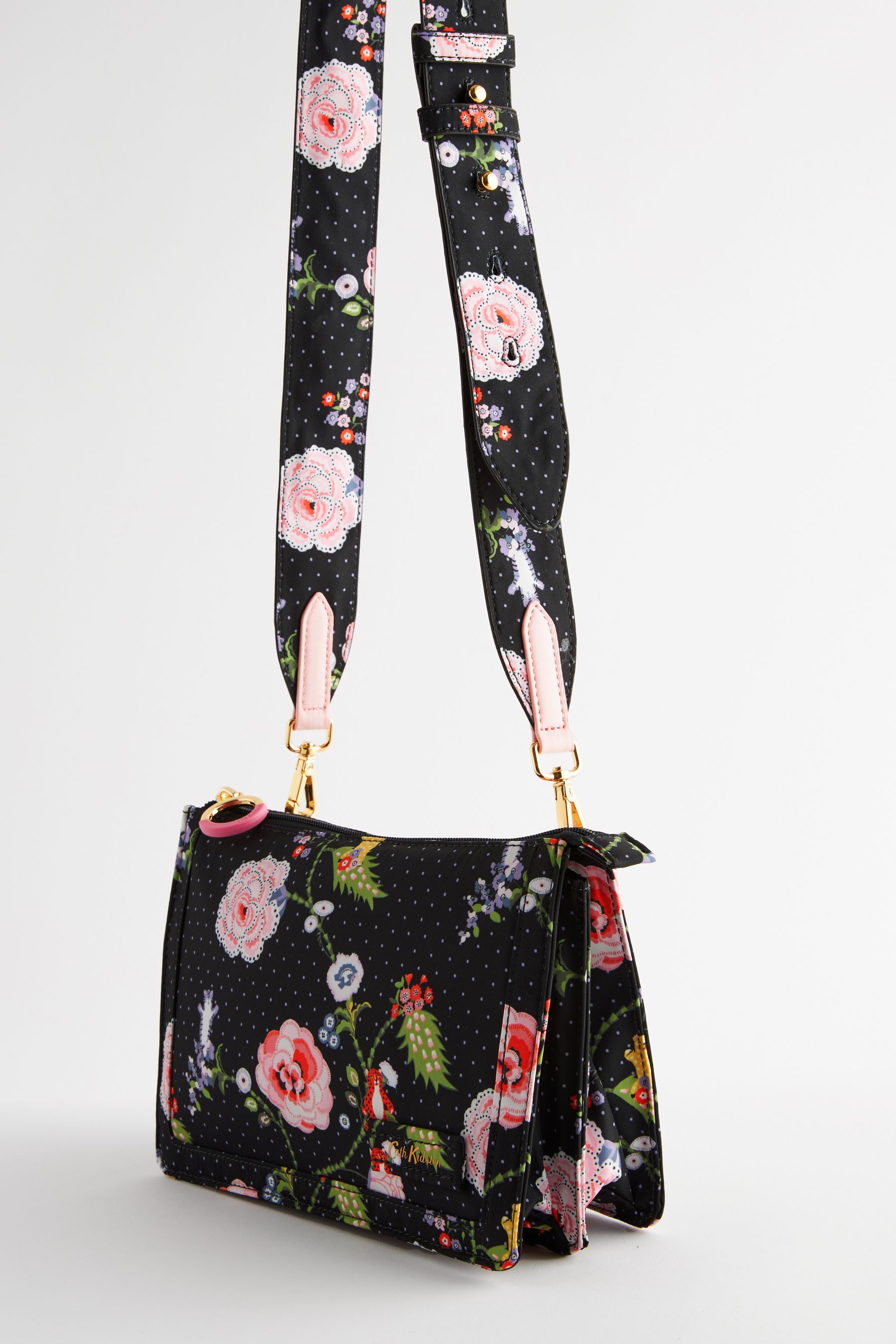 Cath Kidston Black Double Pouch Bag onesize Womens