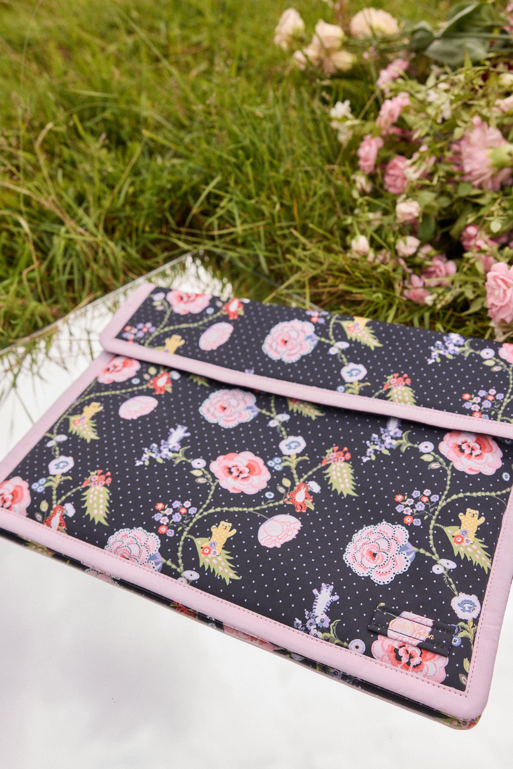 Buy Cath Kidston Black 15 Inch Laptop Case from Next Singapore