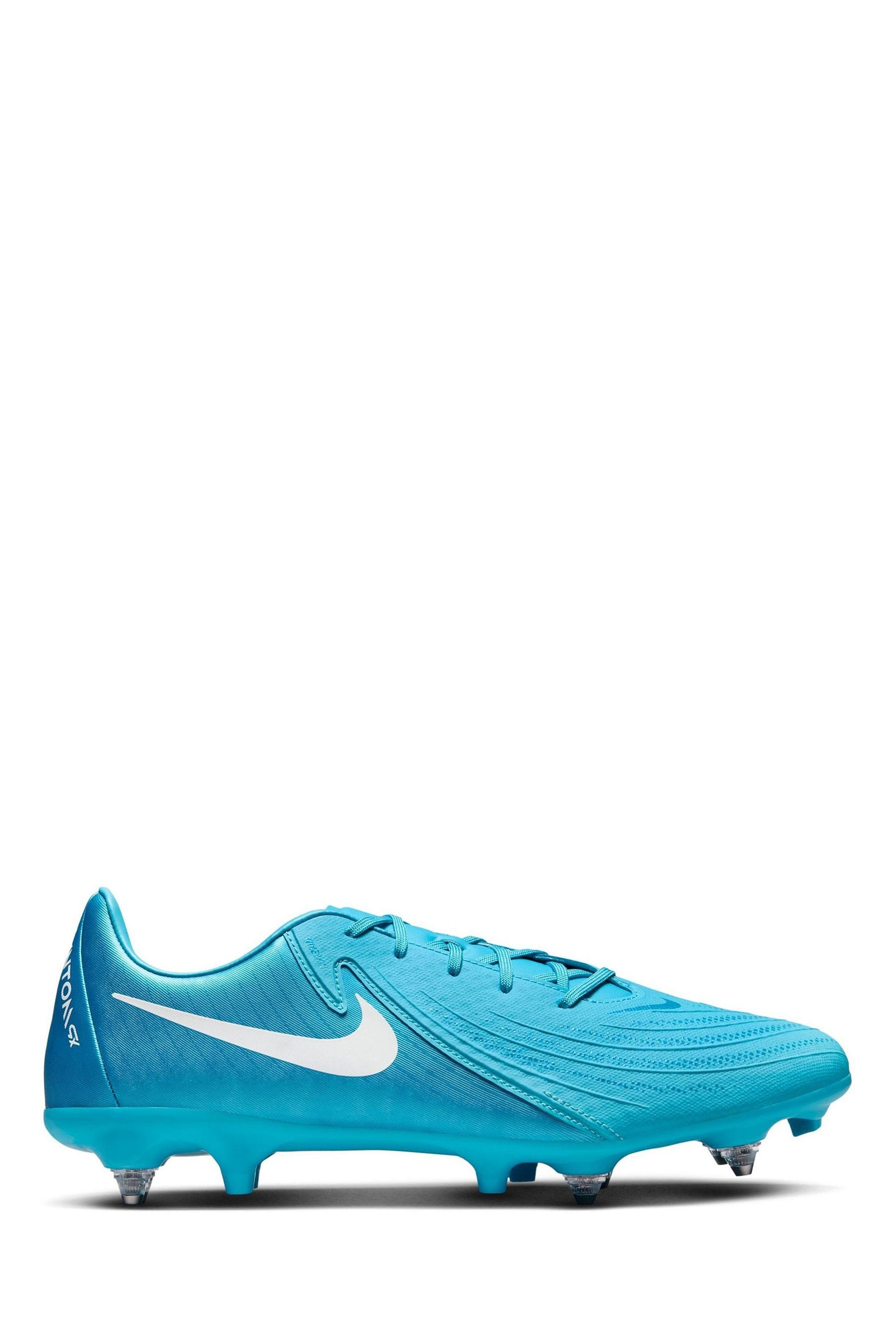 Buy Nike Soar White Adults Phantom 2 Academy Soft Ground Football Boots from Next Luxembourg