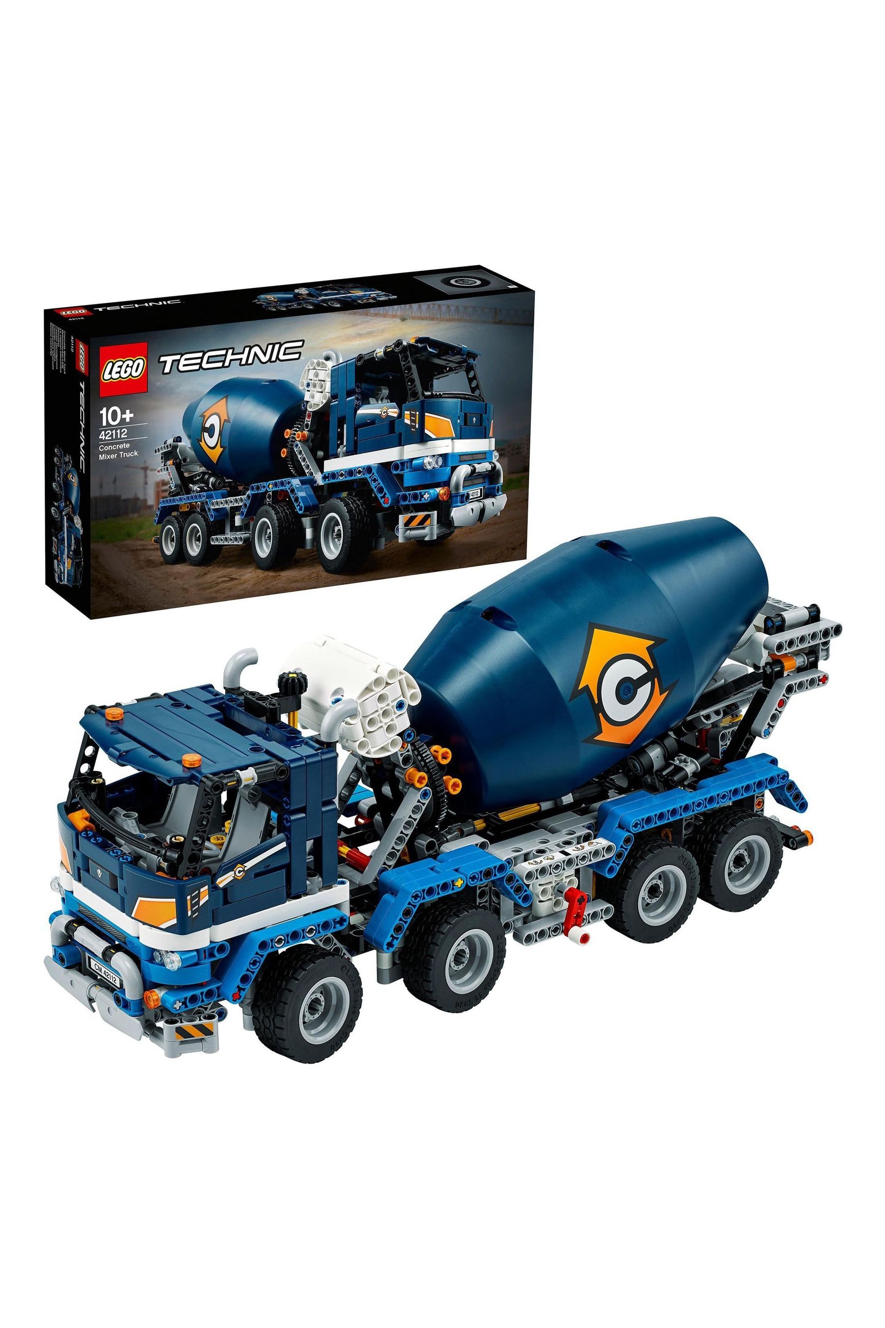 Buy LEGO Technic Concrete Mixer Truck Toy Construction Set 42112 from Next Luxembourg