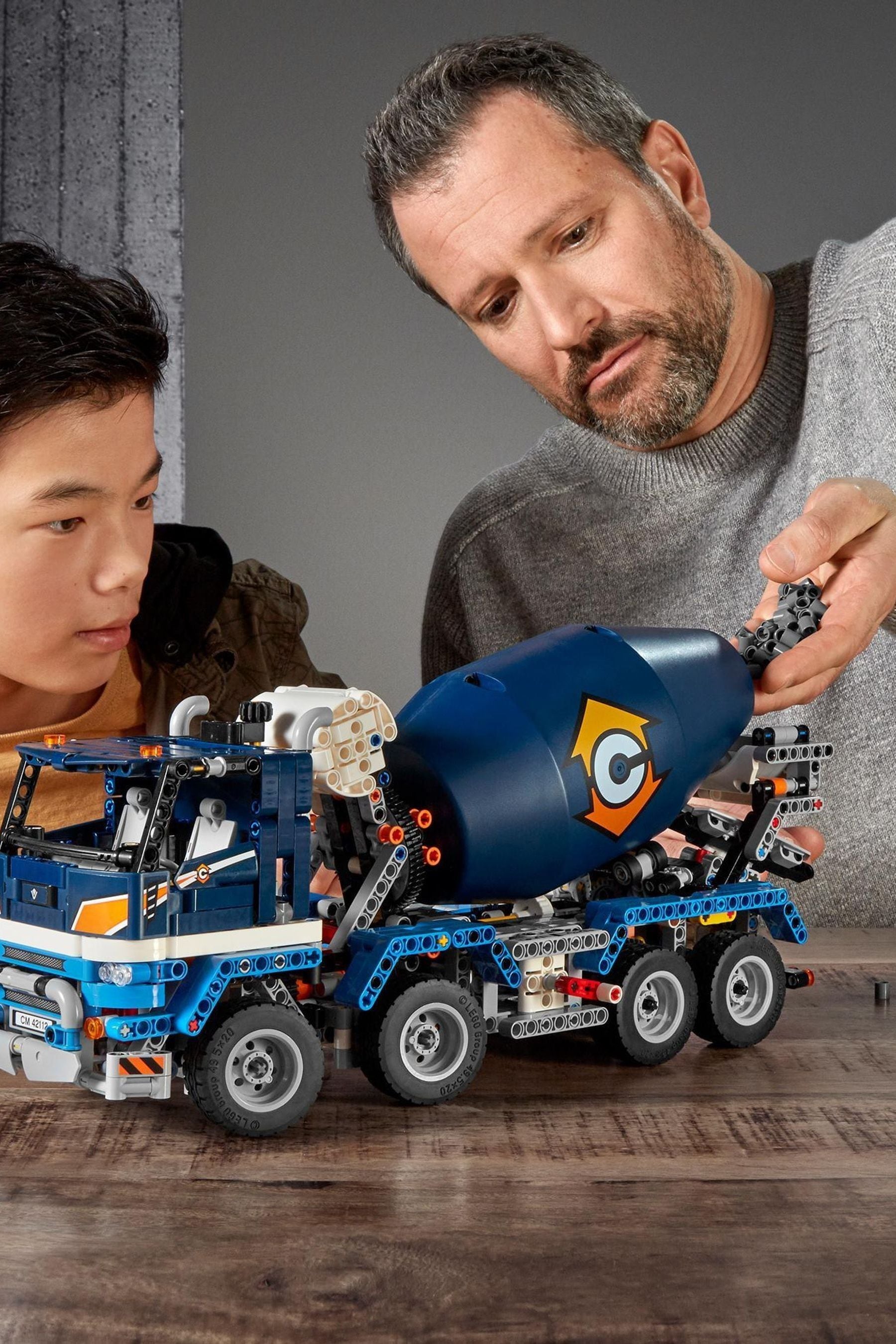 Buy LEGO Technic Concrete Mixer Truck Toy Construction Set 42112 from the Next UK online shop