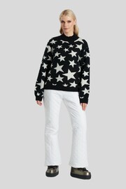 South Beach Silver Funnel Neck Knit Jumper - Image 3 of 6