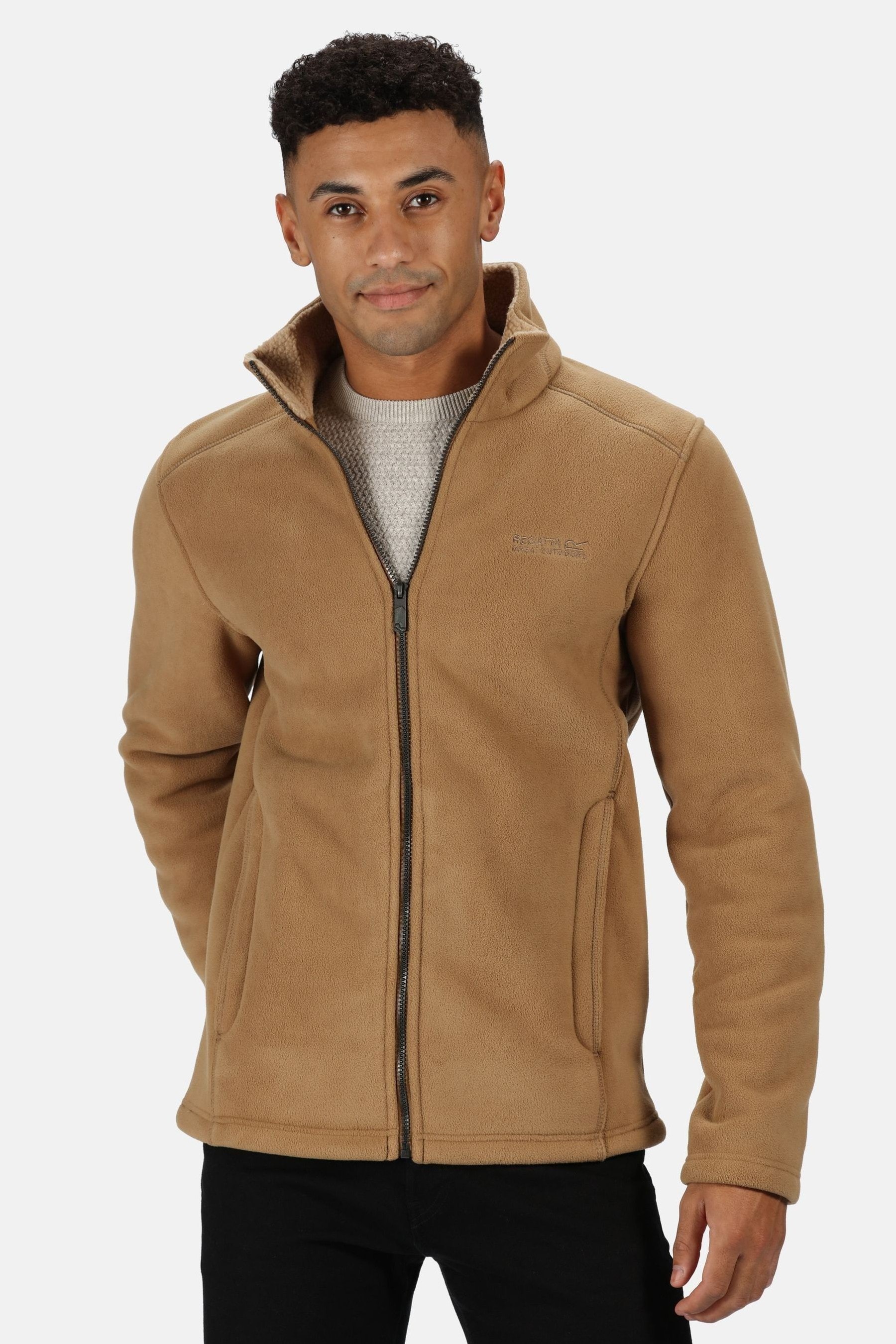 Buy Regatta Brown Garrian Full Zip Fleece from Next Ireland
