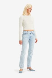 Levi's® That’s Fashion Middy Straight Jeans - Image 3 of 7