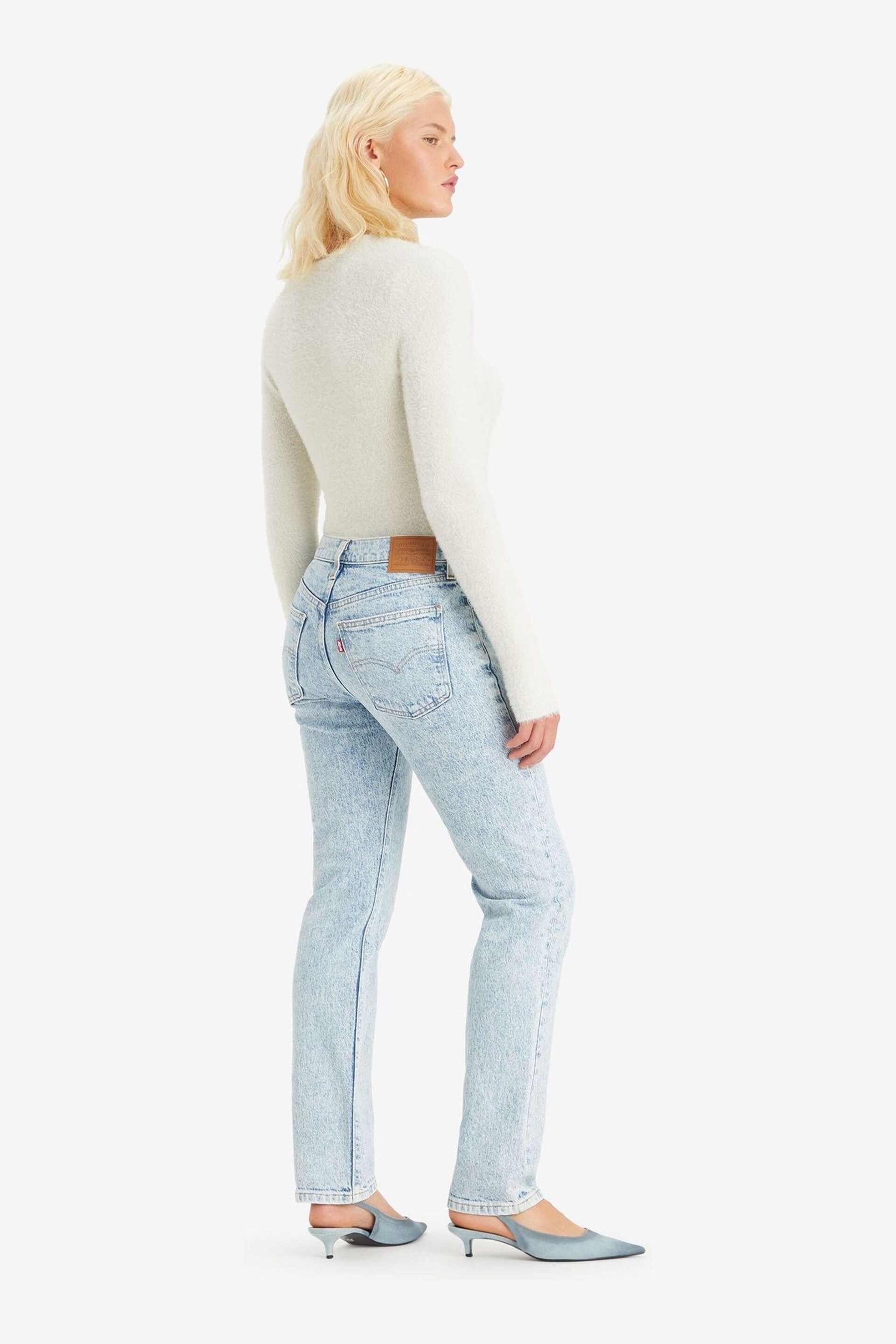 Levi's® That’s Fashion Middy Straight Jeans - Image 4 of 7