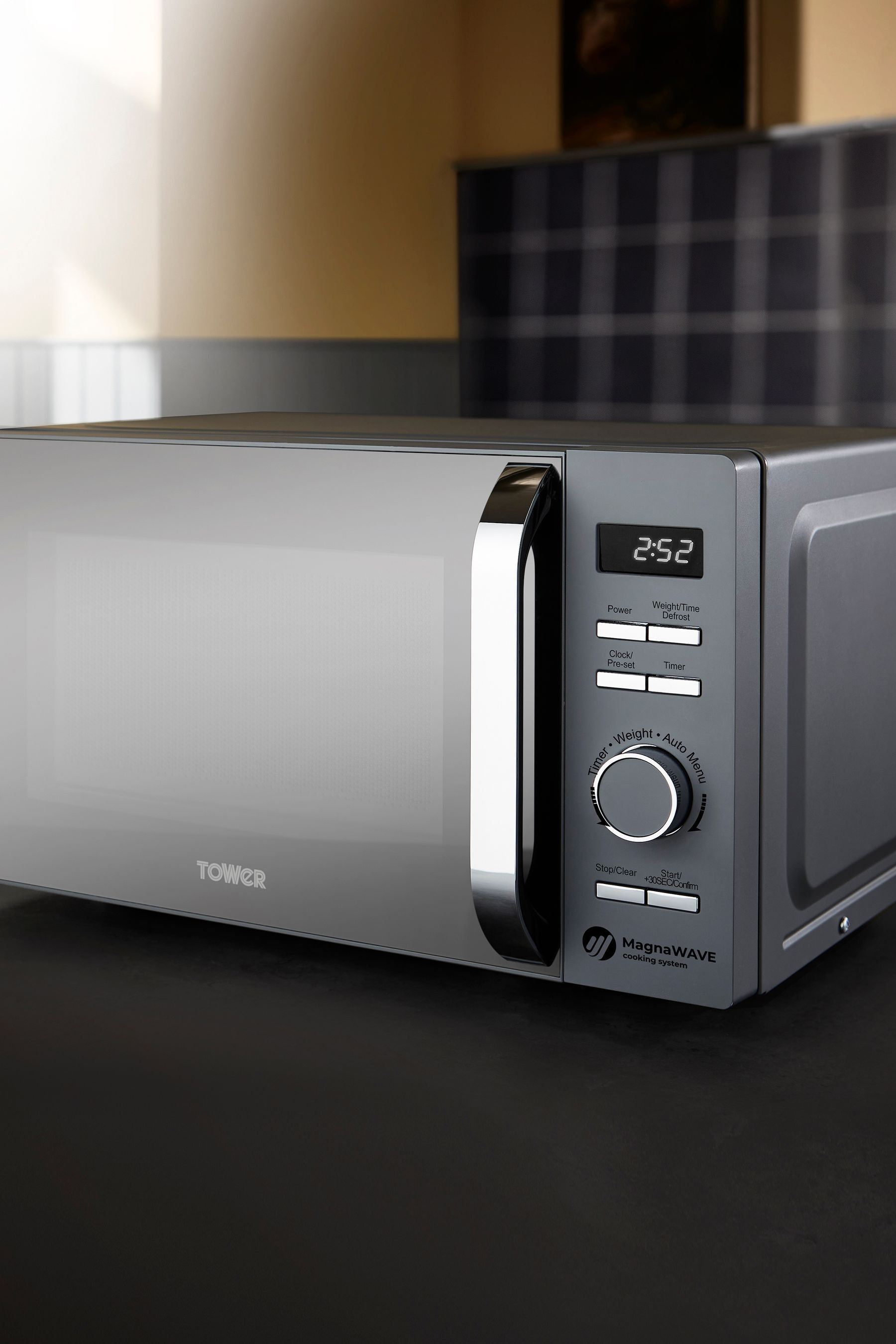 Buy Tower Grey Renaissance 20L 800W Microwave from the Next UK