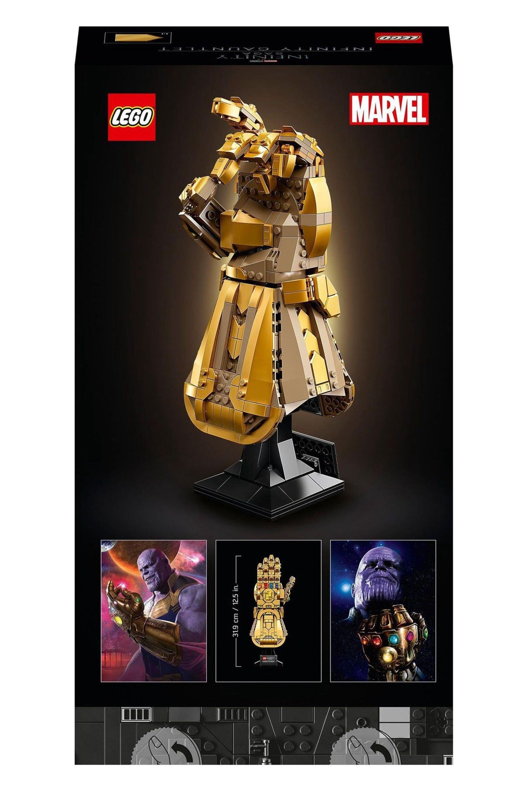 Lego thanos and infinity gauntlet 2025