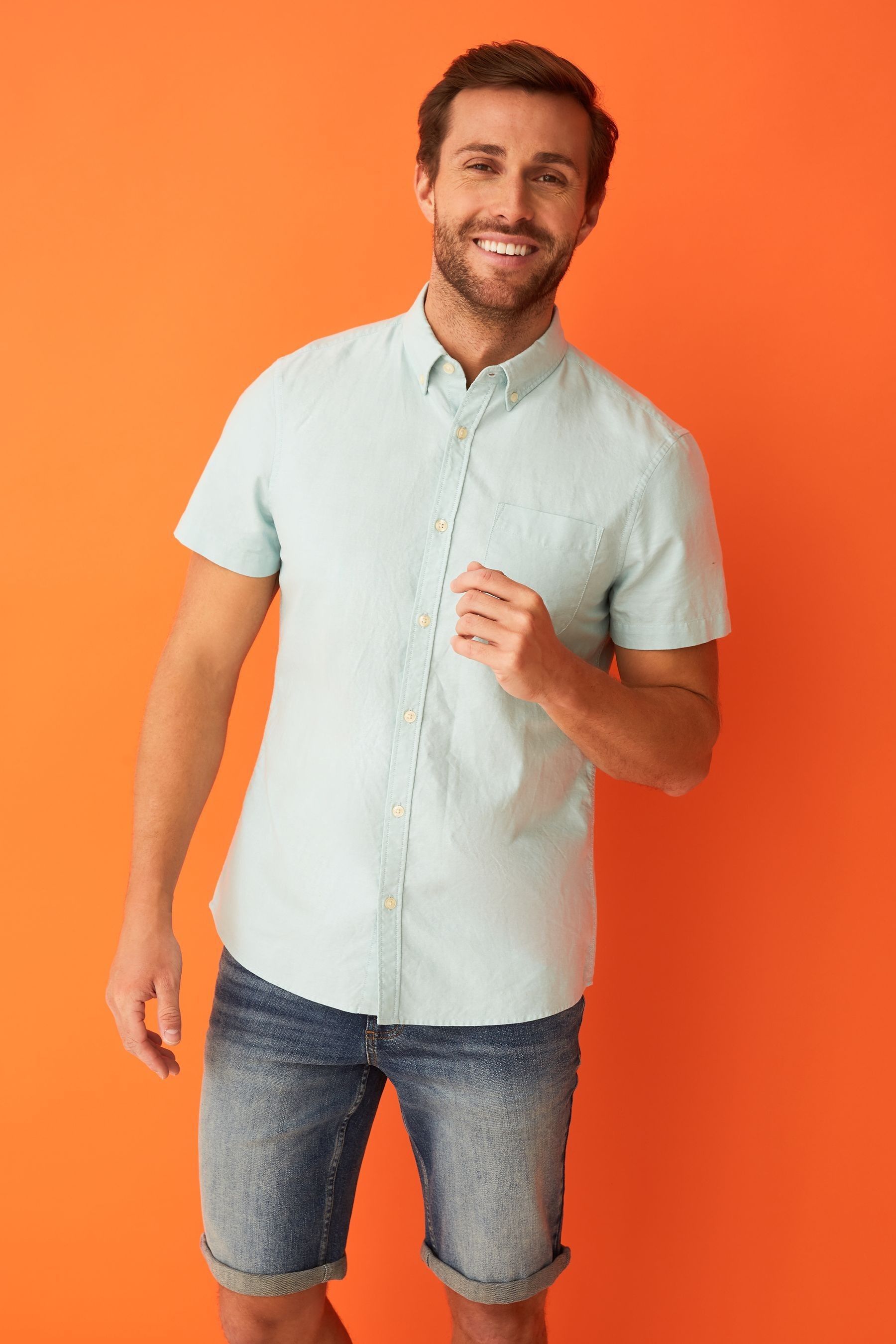 F&f denim shorts clearance