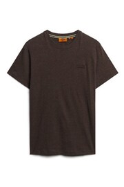 Superdry Dark Brown Vintage Logo Cap Sleeve T-Shirt - Image 4 of 6