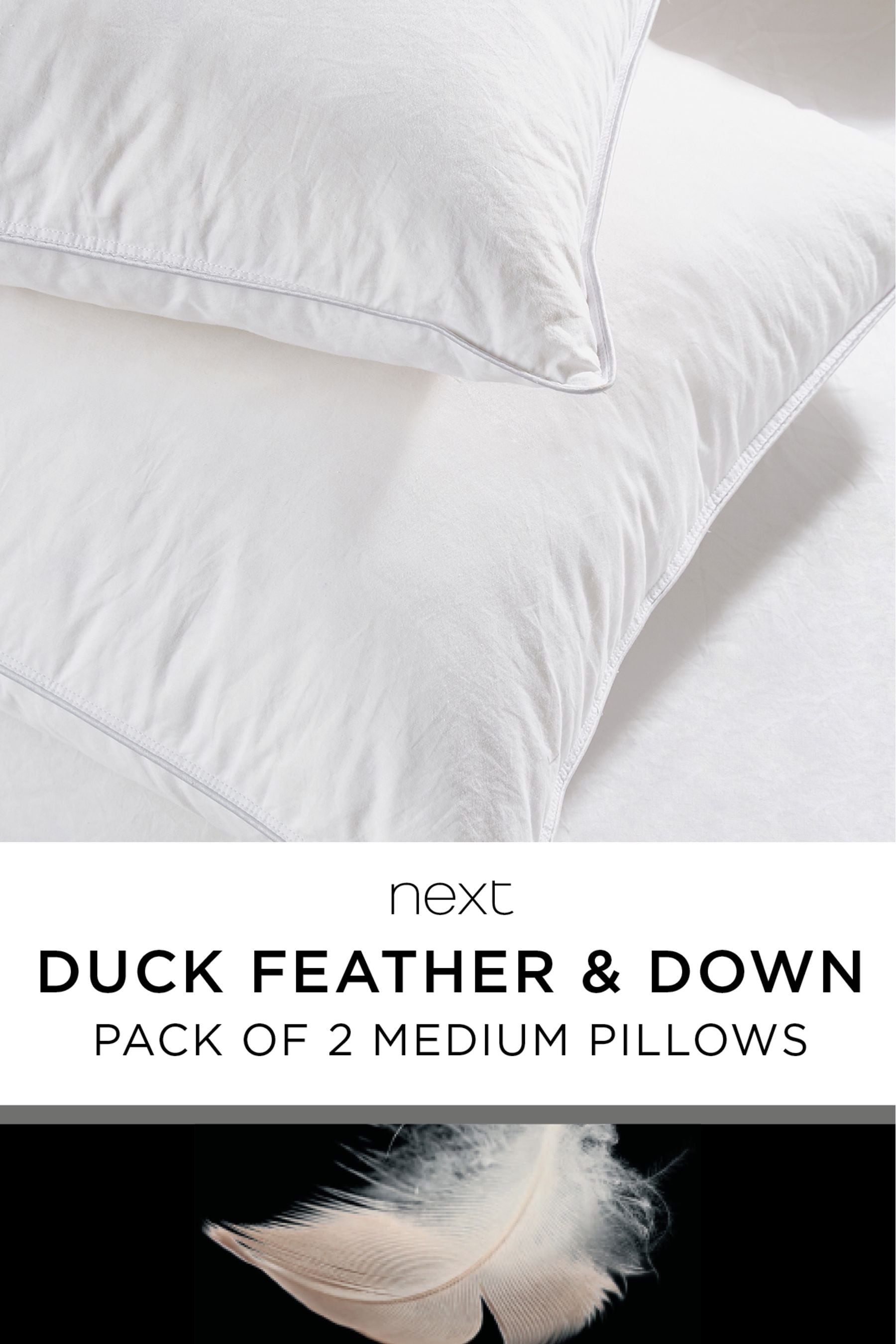 Next feather pillows store