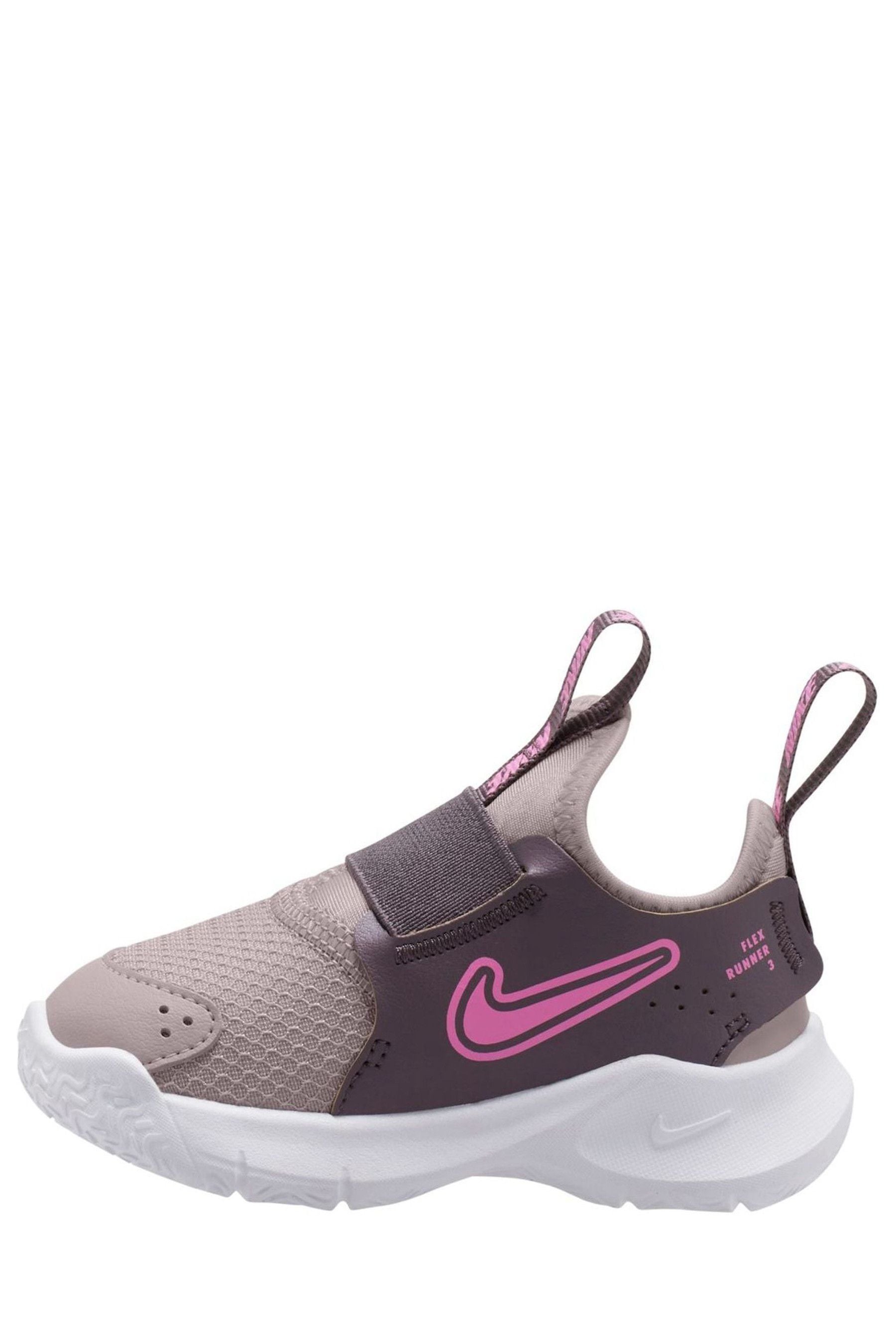 Buy Nike Brown Infant Flex Runner 3 Trainers from Next France
