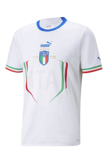 Puma White Italy Away 2022 Shirt