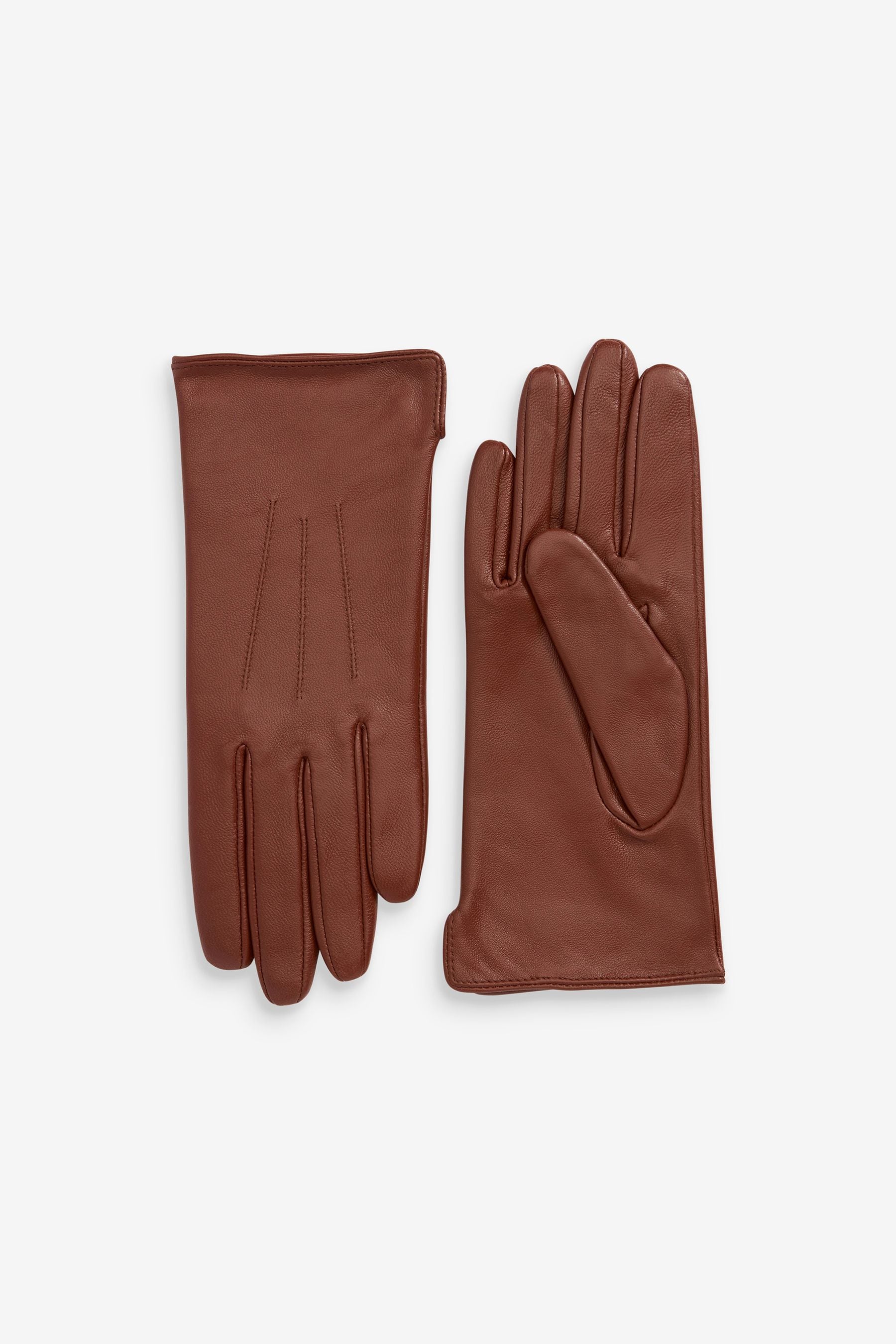 Light brown shop leather gloves