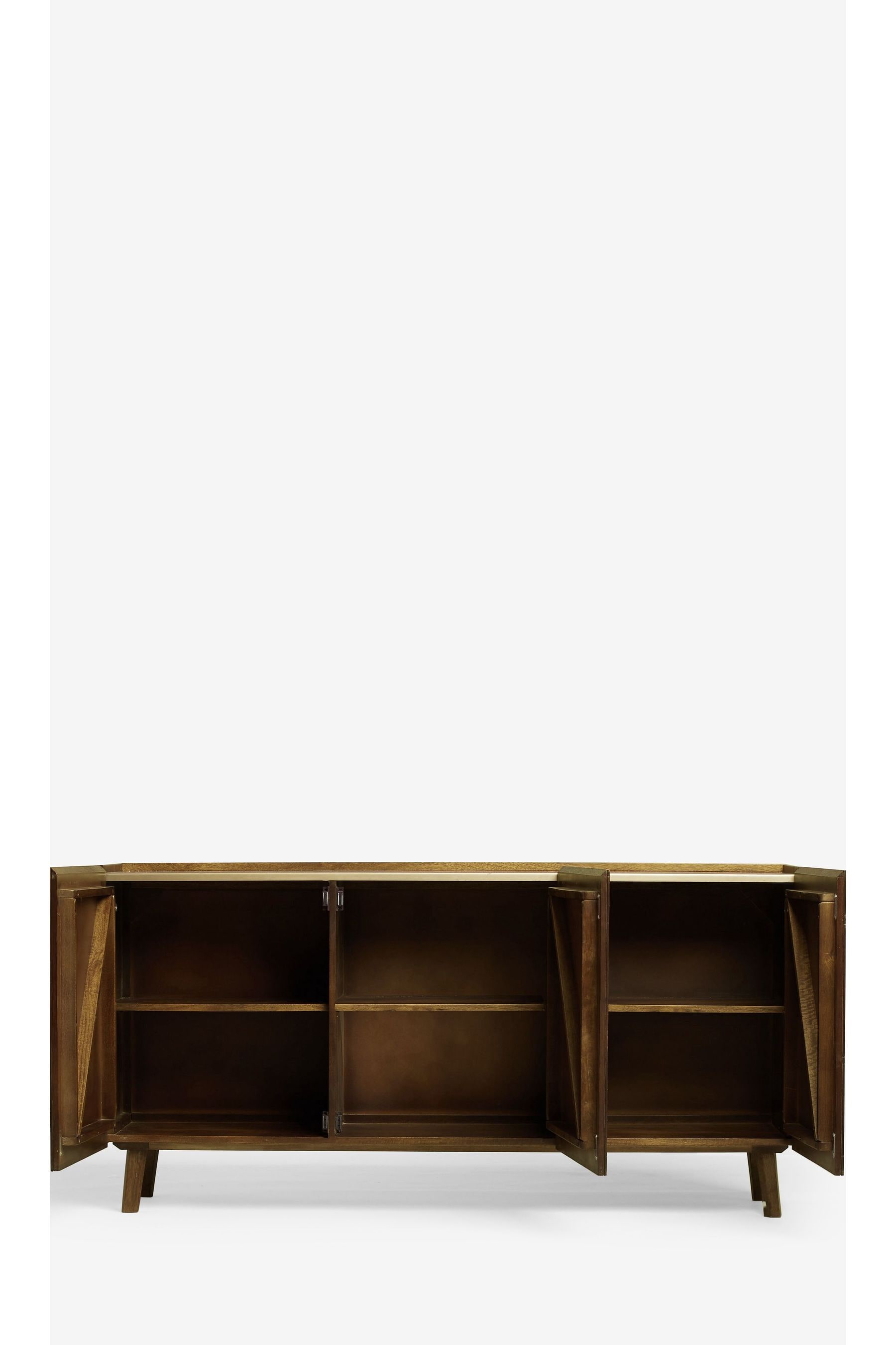 Dark Zaria Mango Wood Sideboard