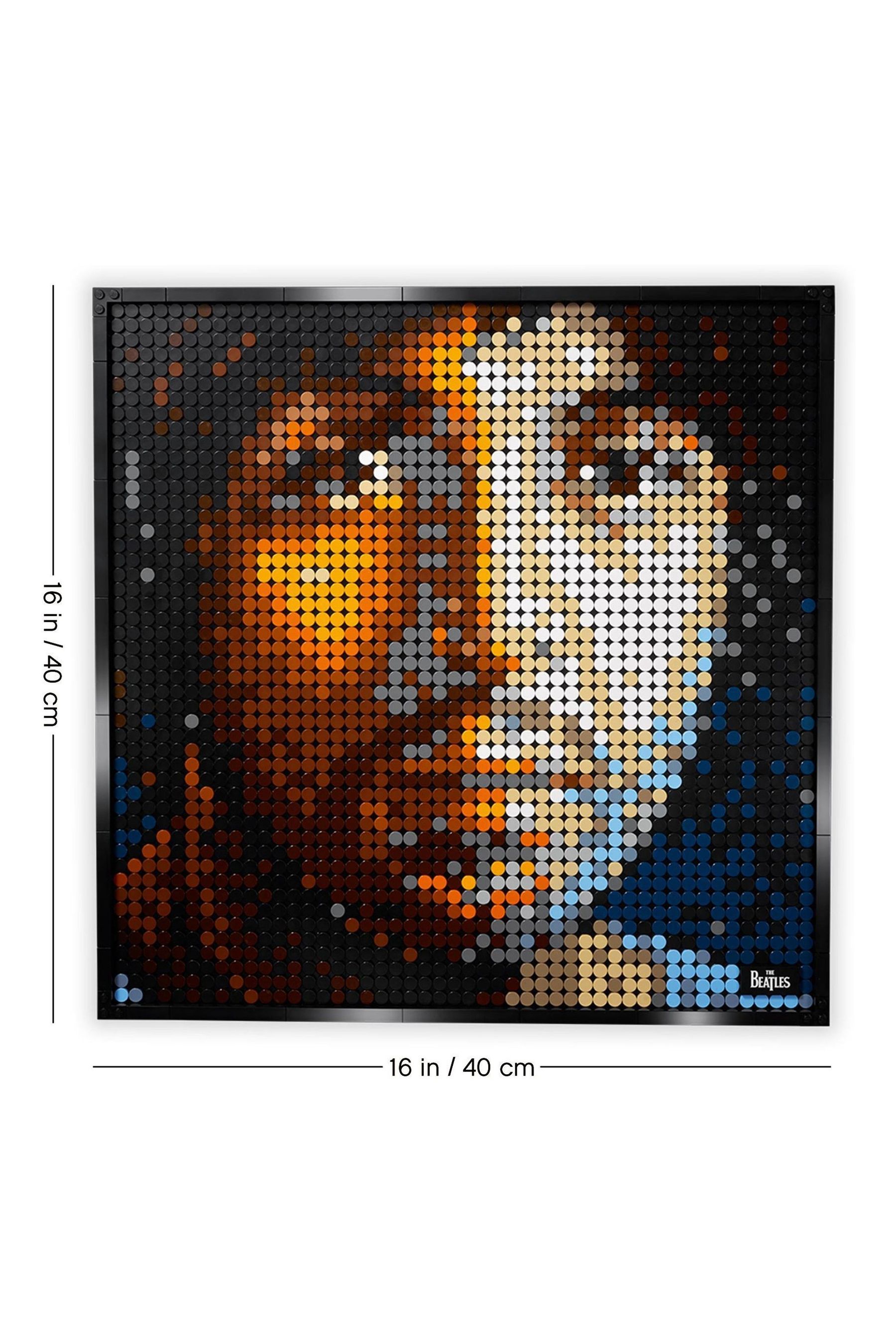 Beatles lego 2025 art