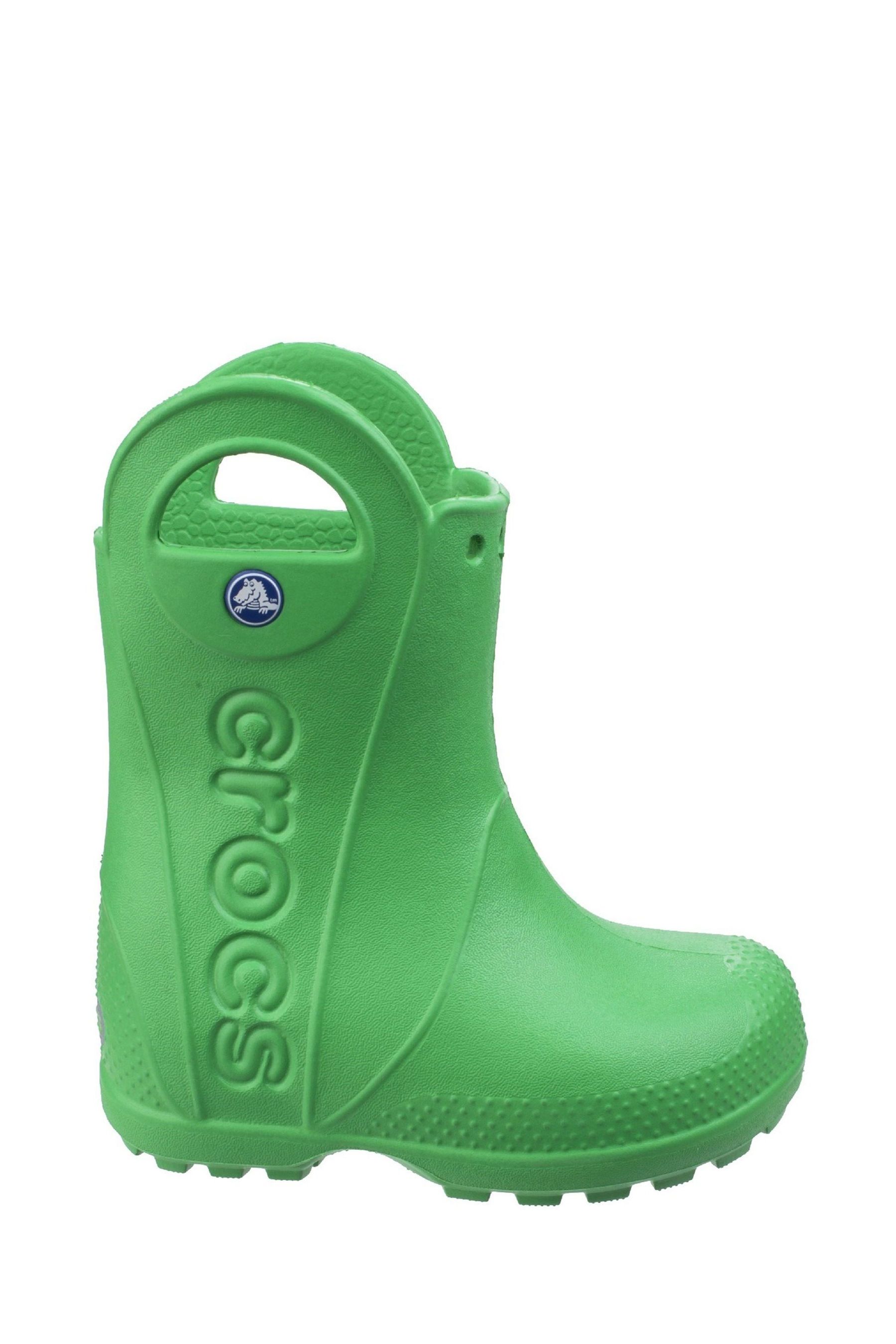 Crocs Green Toddler Waterproof Handle It Rain Boots