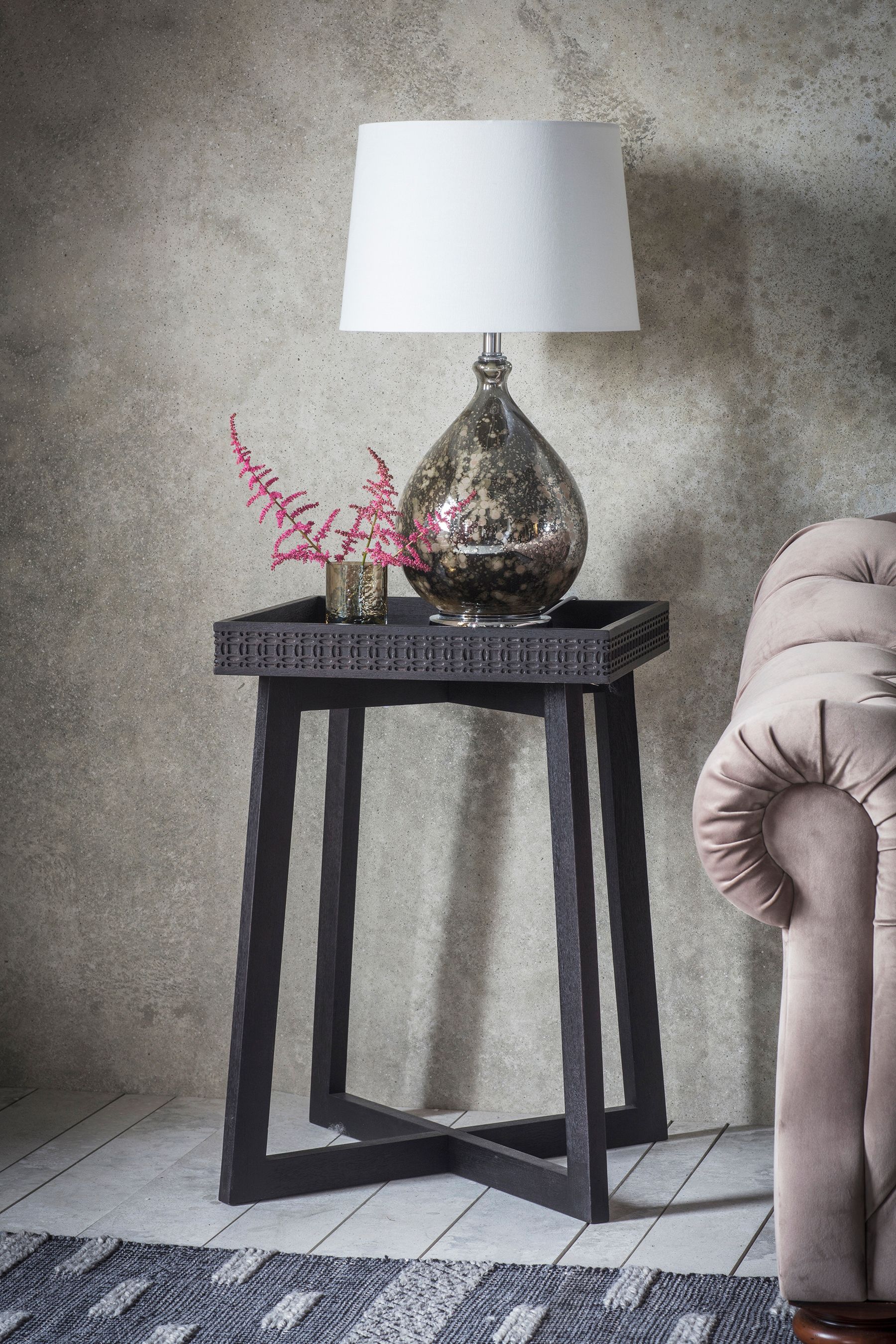 Boutique hotsell bedside table