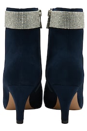 Lotus Navy Blue Stiletto-Heel Shoes Boots - Image 3 of 4