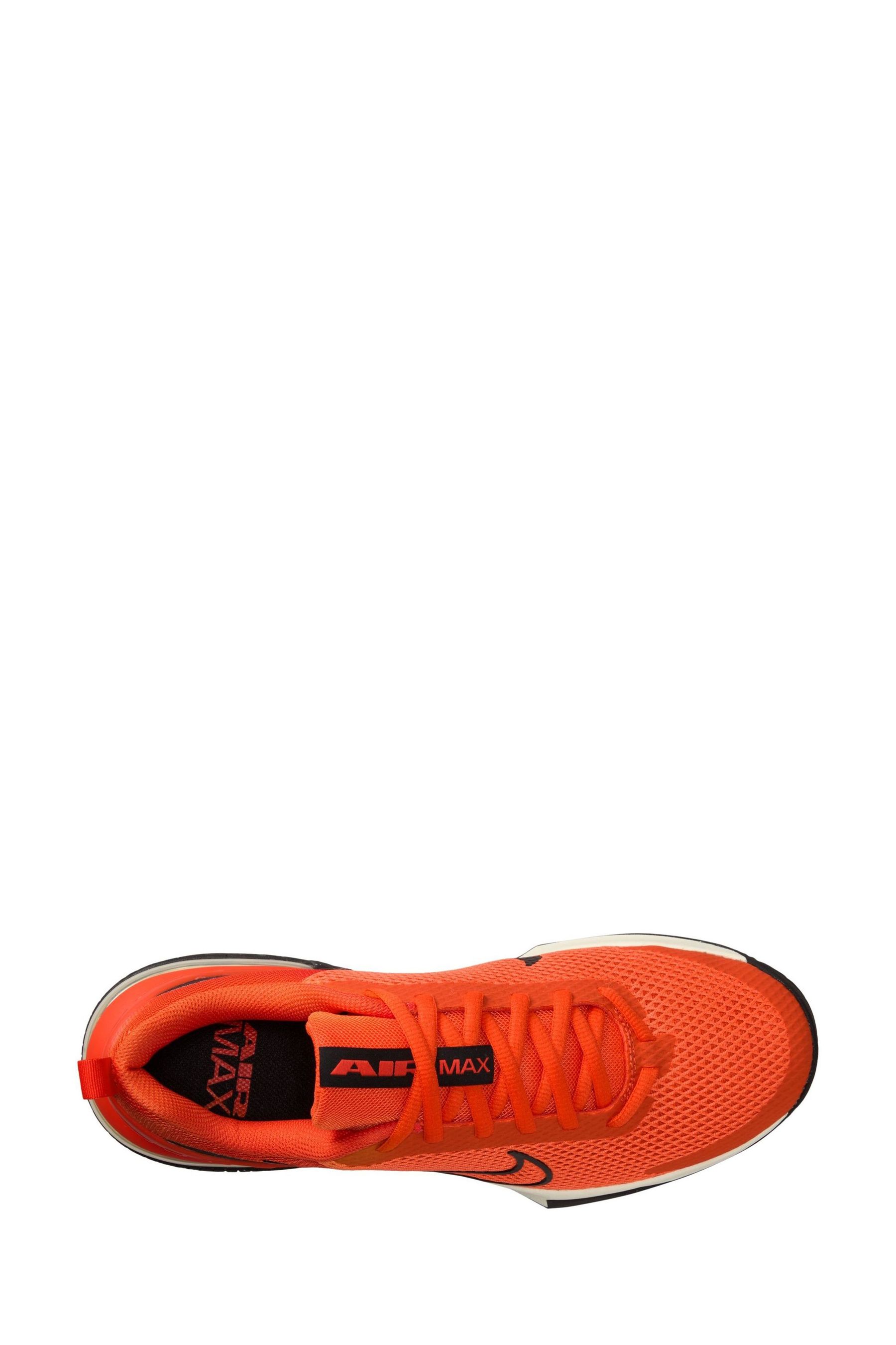 Black and orange gym shoes shop