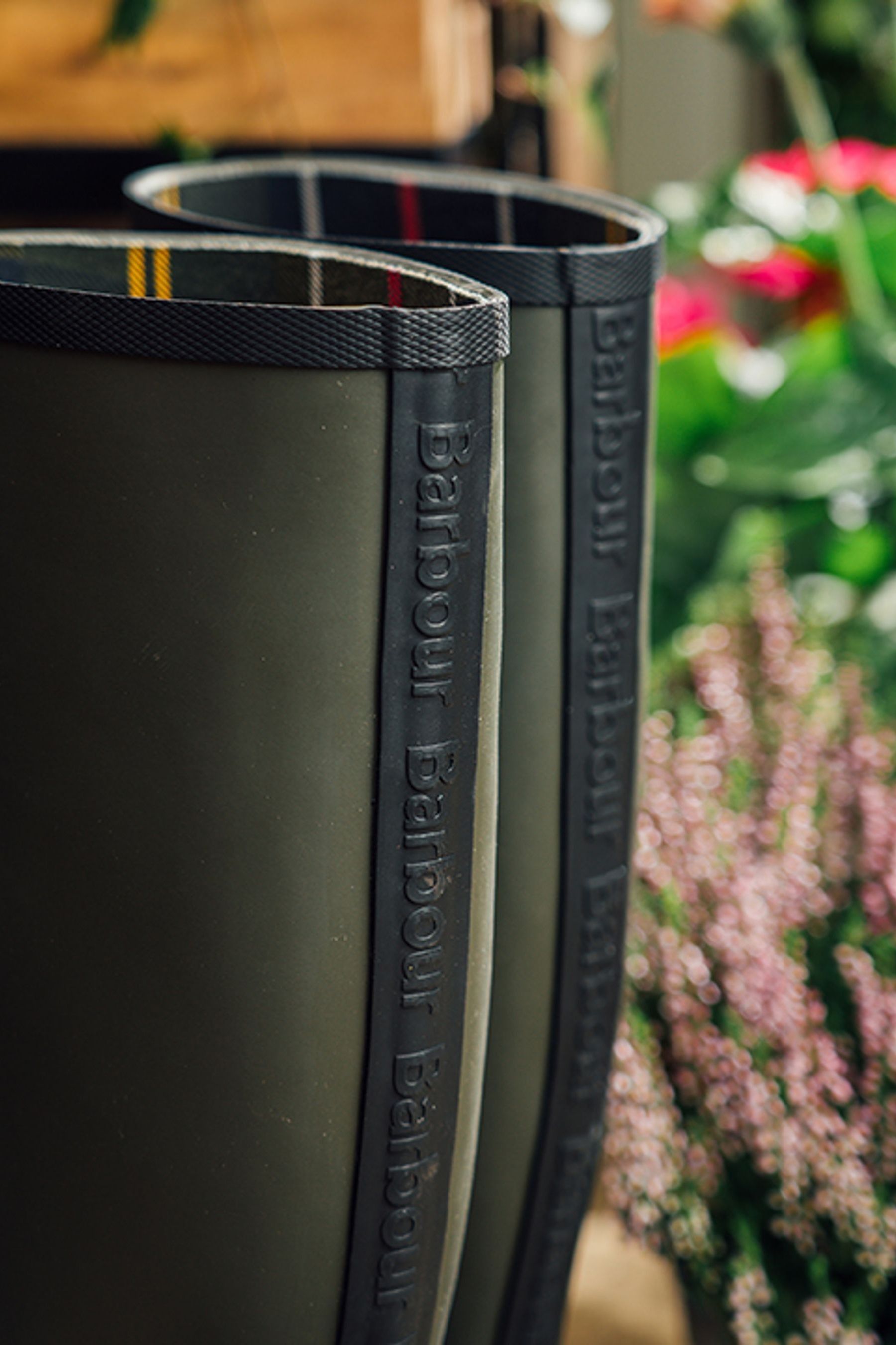 Buy Barbour Green Abbey Wellington Boots from the Next UK online shop