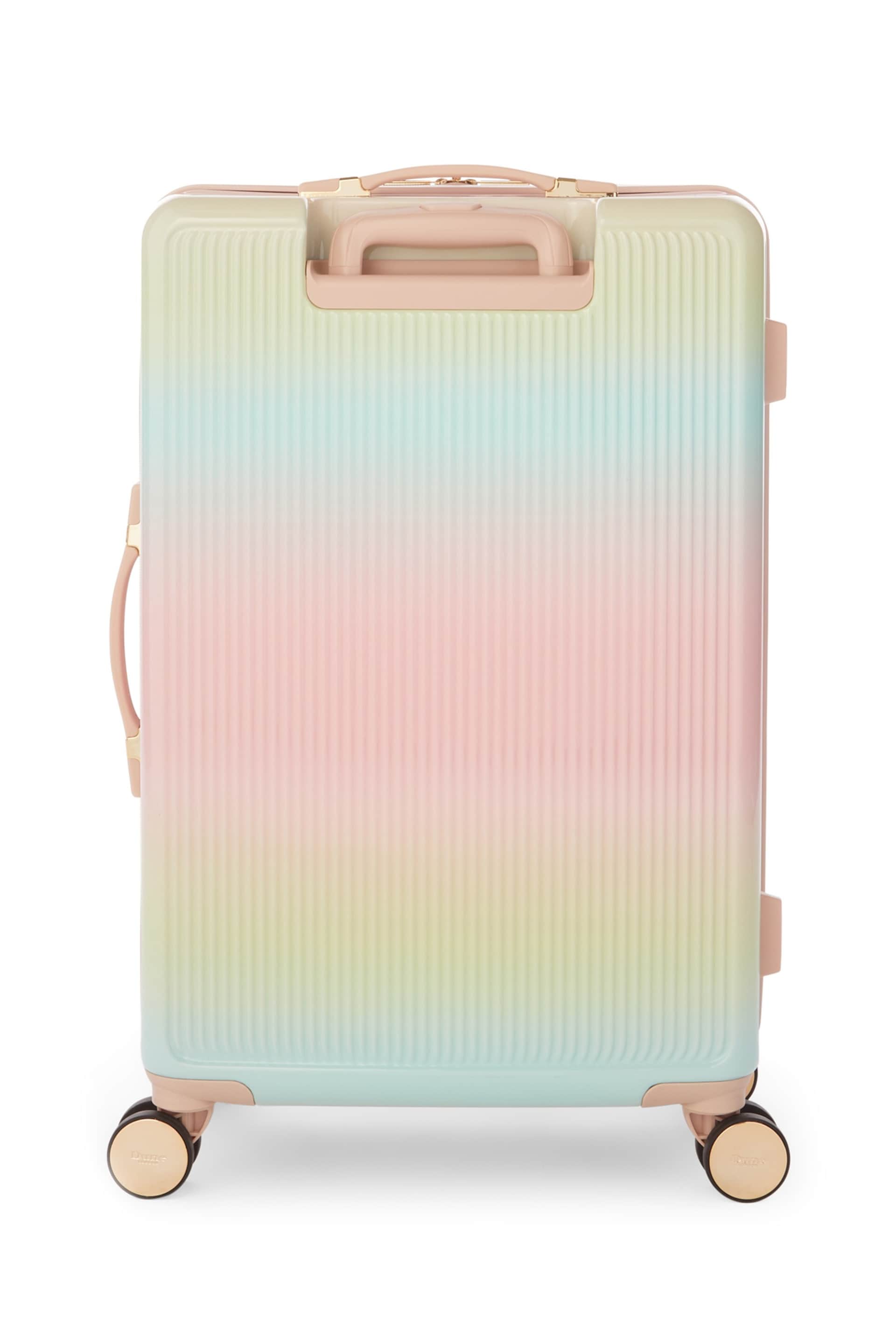 Dune London Pink Olive Medium Suitcase - Image 3 of 6